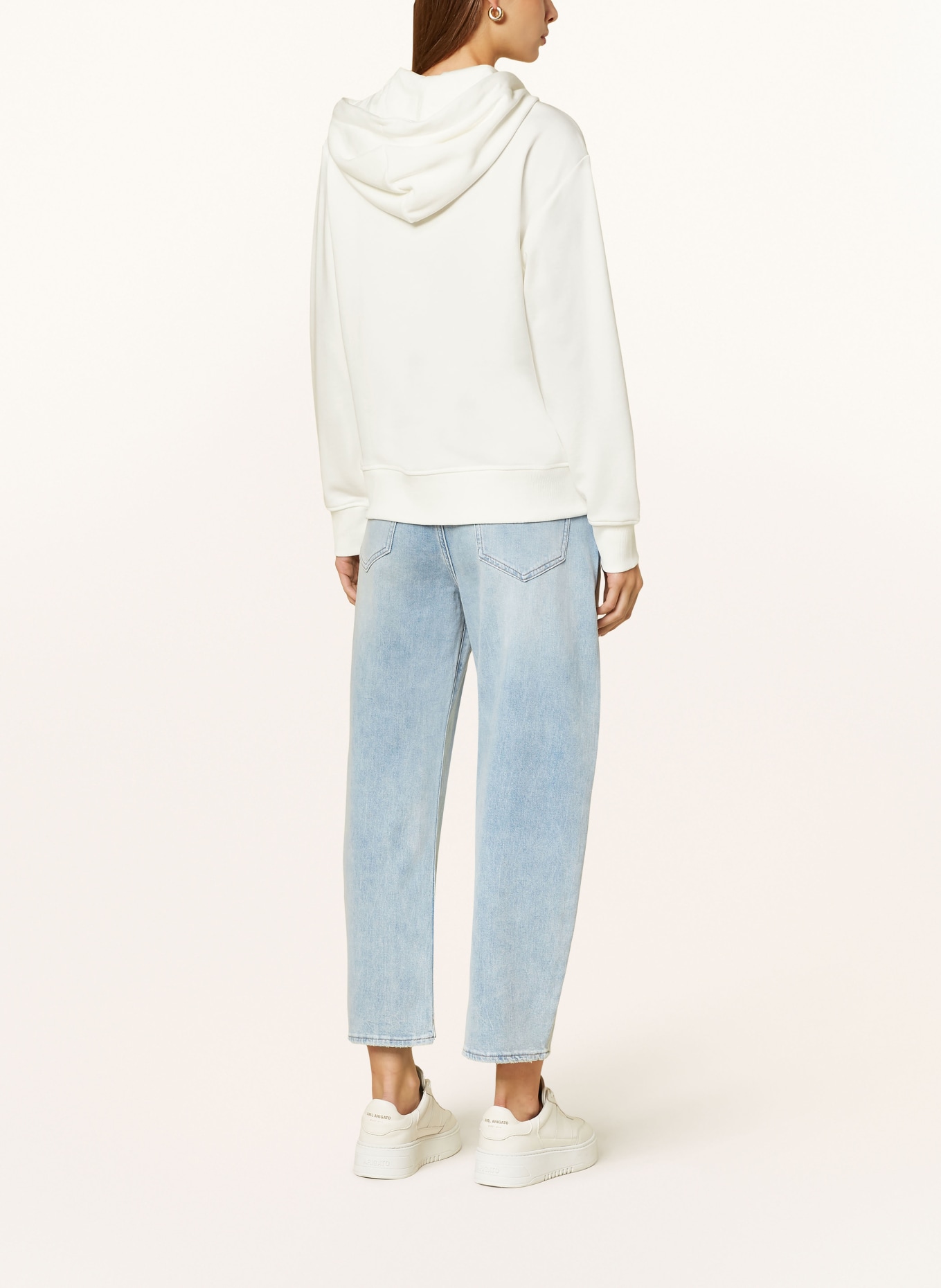 GANT Sweat jacket, Color: WHITE (Image 3)