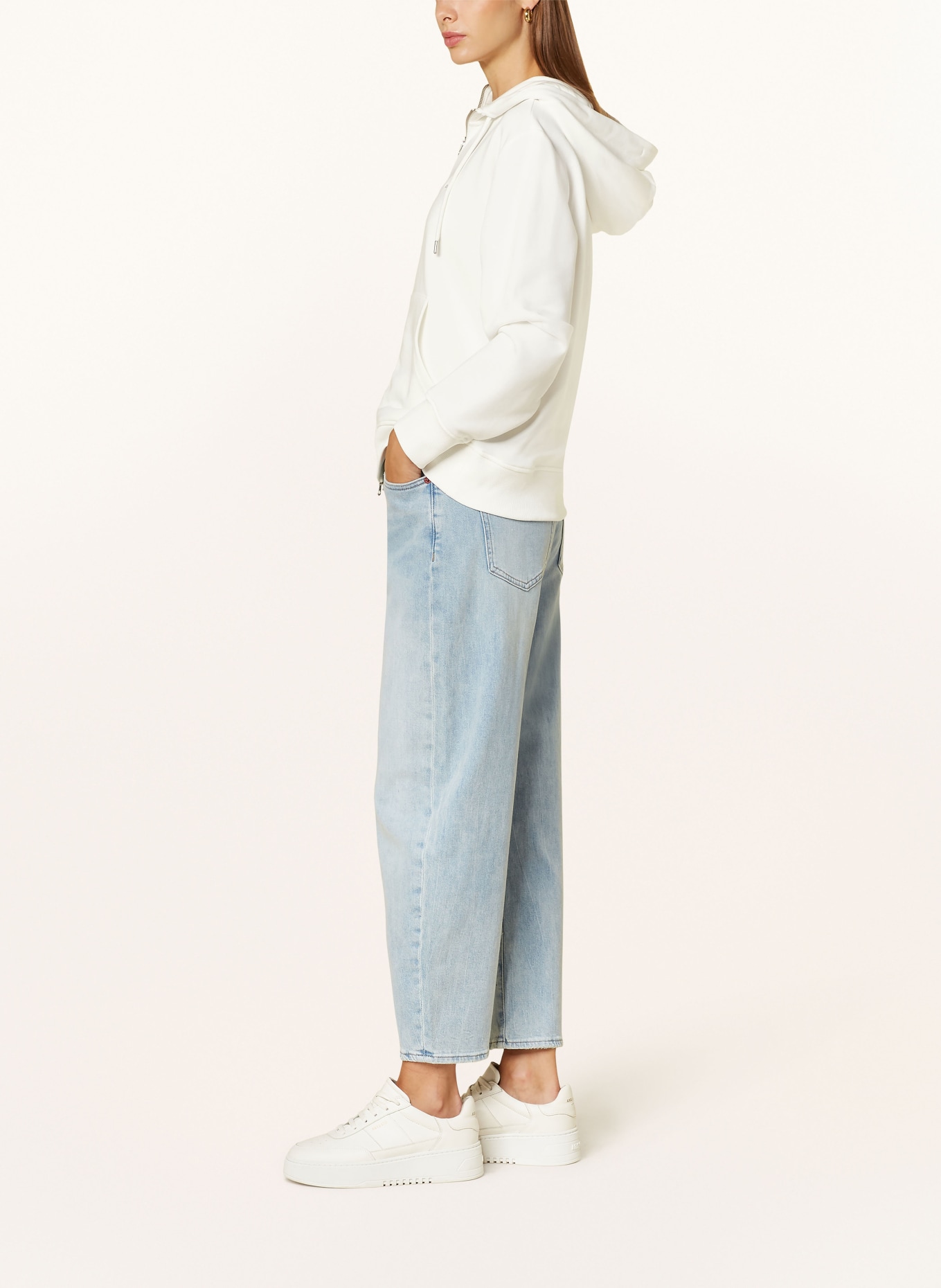 GANT Sweat jacket, Color: WHITE (Image 4)