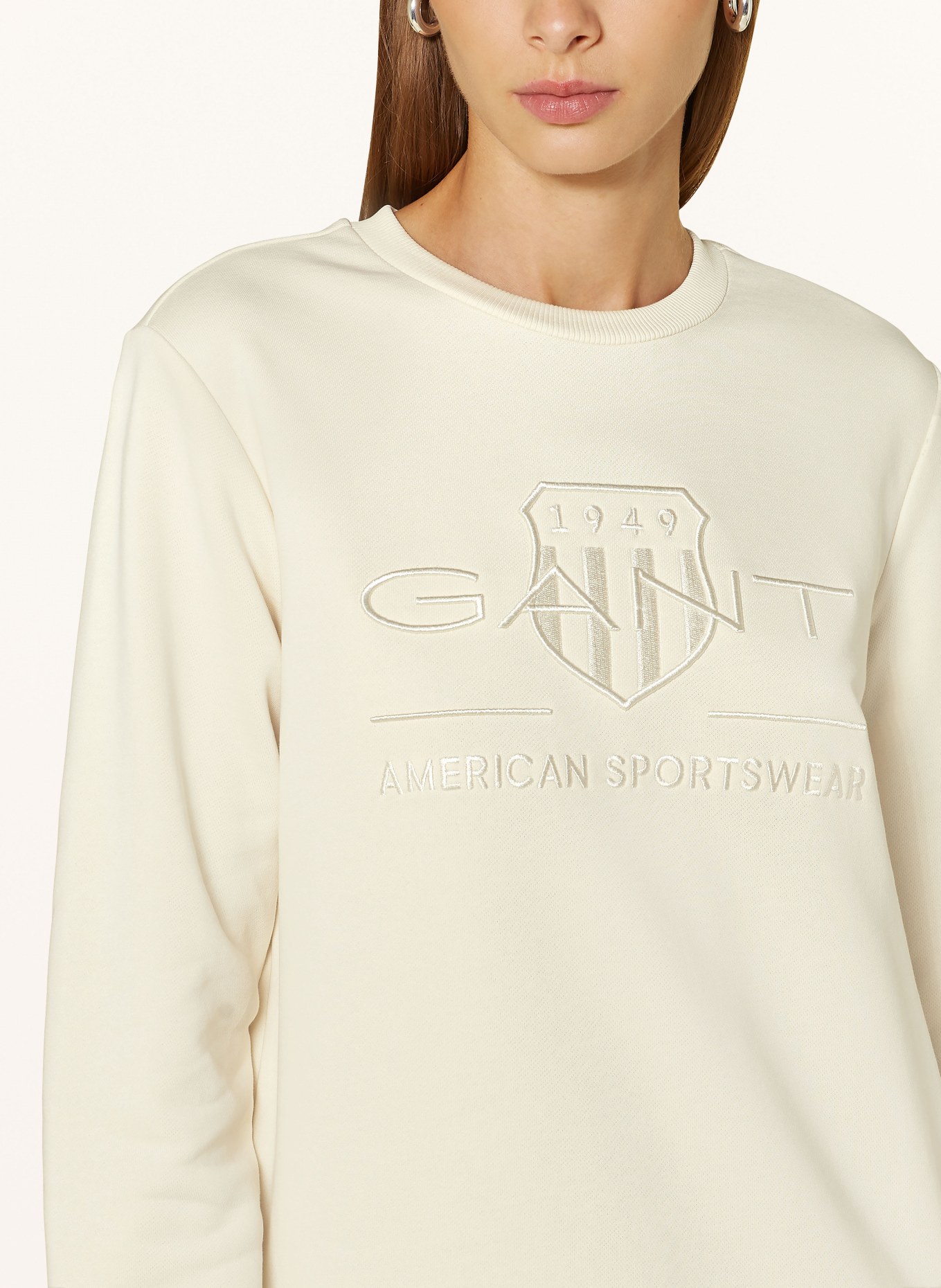 GANT Sweatshirt, Color: CREAM (Image 4)