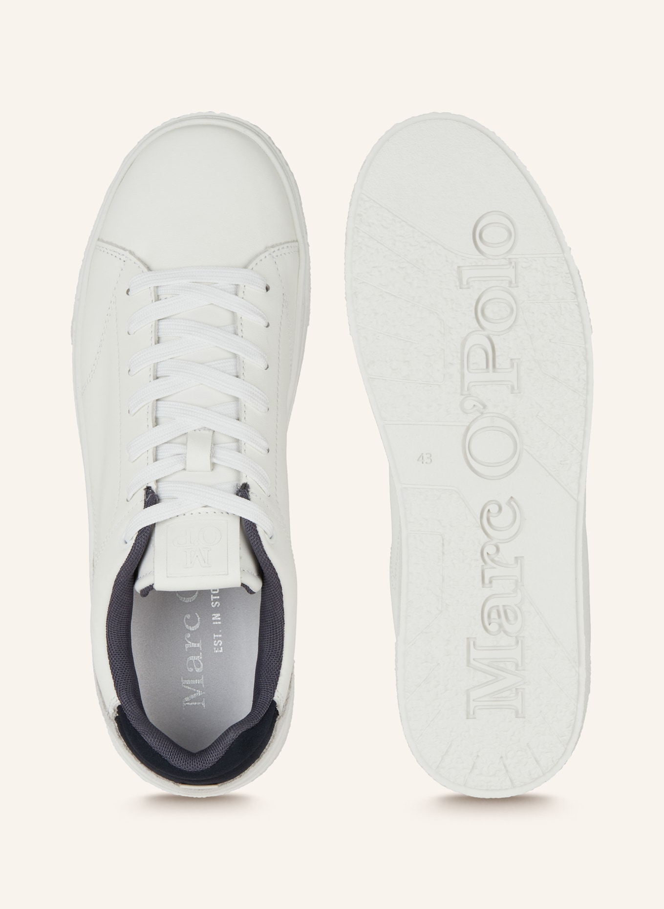 Marc O'Polo Sneaker JARVIS, Farbe: WEISS (Bild 5)