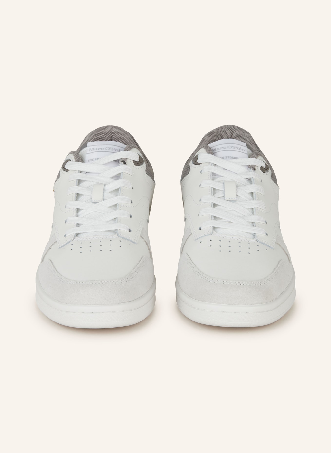 Marc O'Polo Sneaker VINCENZO, Farbe: WEISS/ HELLGRAU (Bild 3)