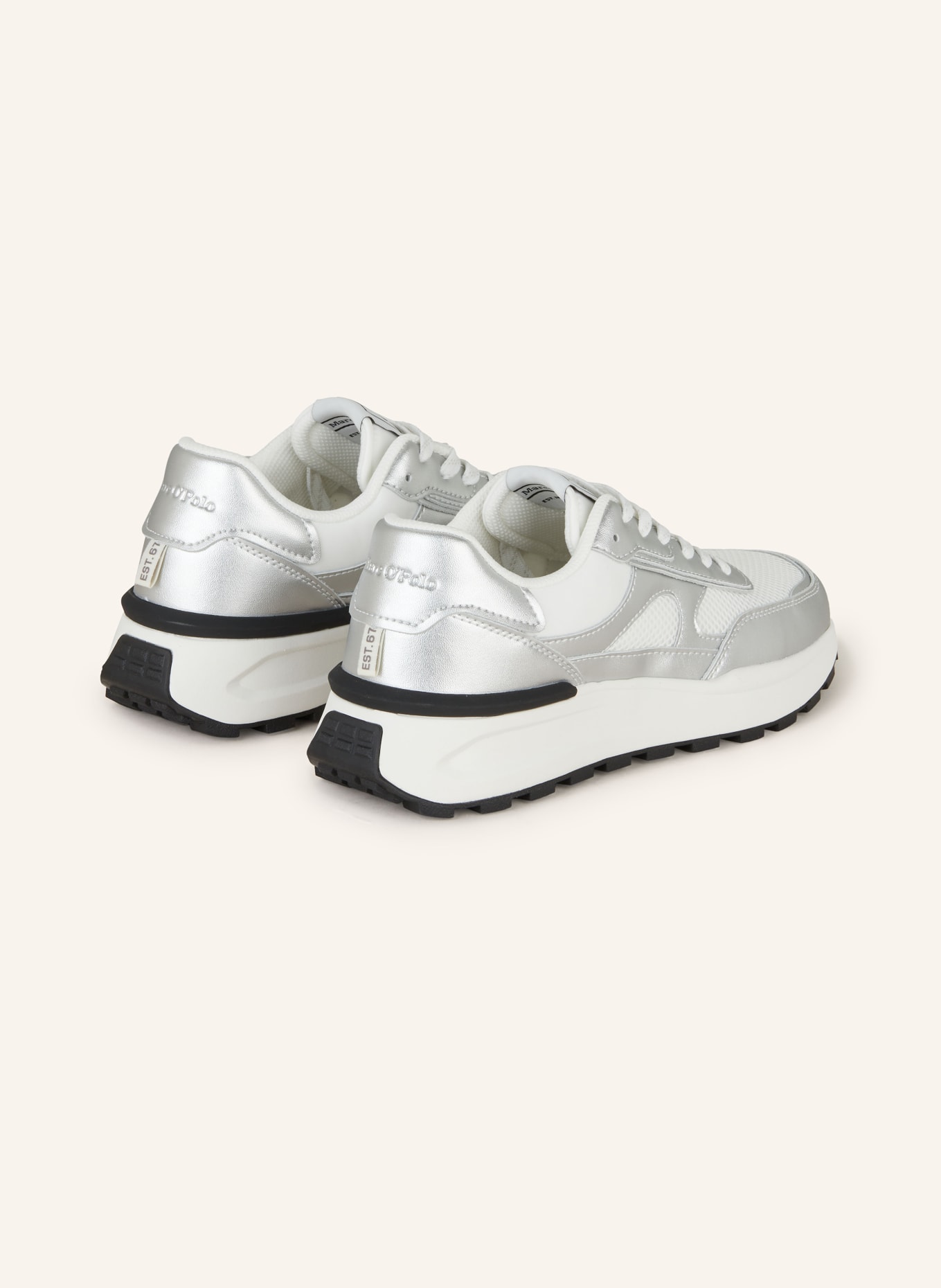 Marc O'Polo Sneakers EGILA, Color: SILVER/ WHITE (Image 2)