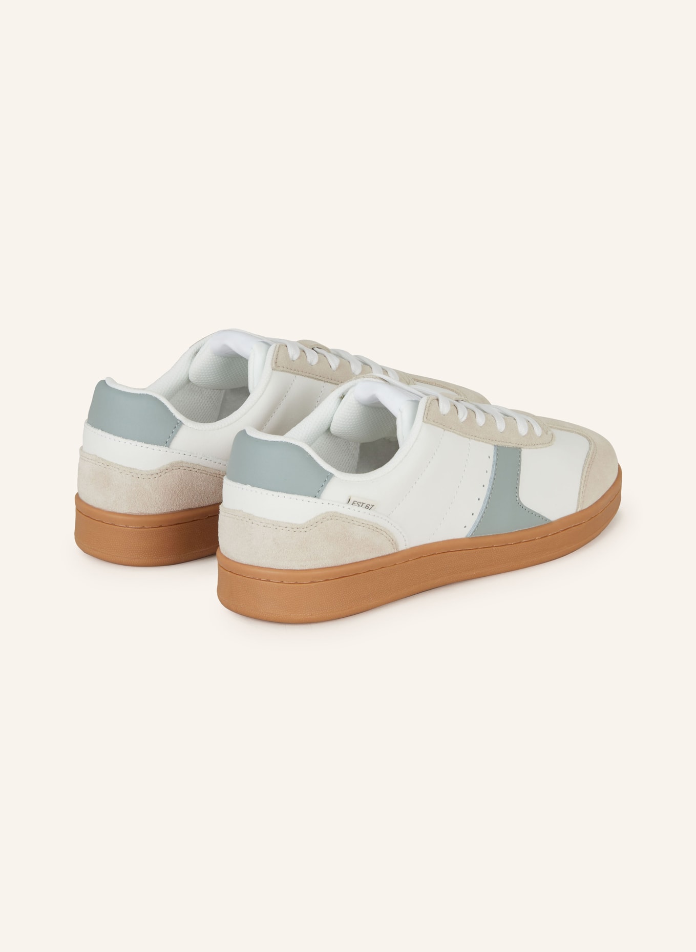 Marc O'Polo Sneakers VIOLETTA, Color: CREAM/ WHITE/ MINT (Image 2)