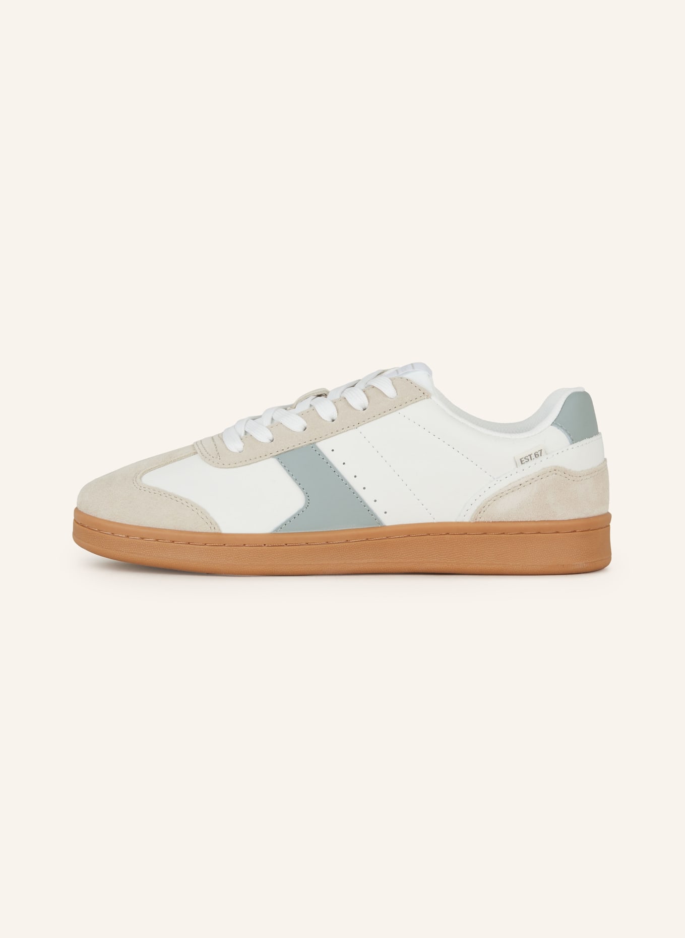 Marc O'Polo Sneakers VIOLETTA, Color: CREAM/ WHITE/ MINT (Image 4)