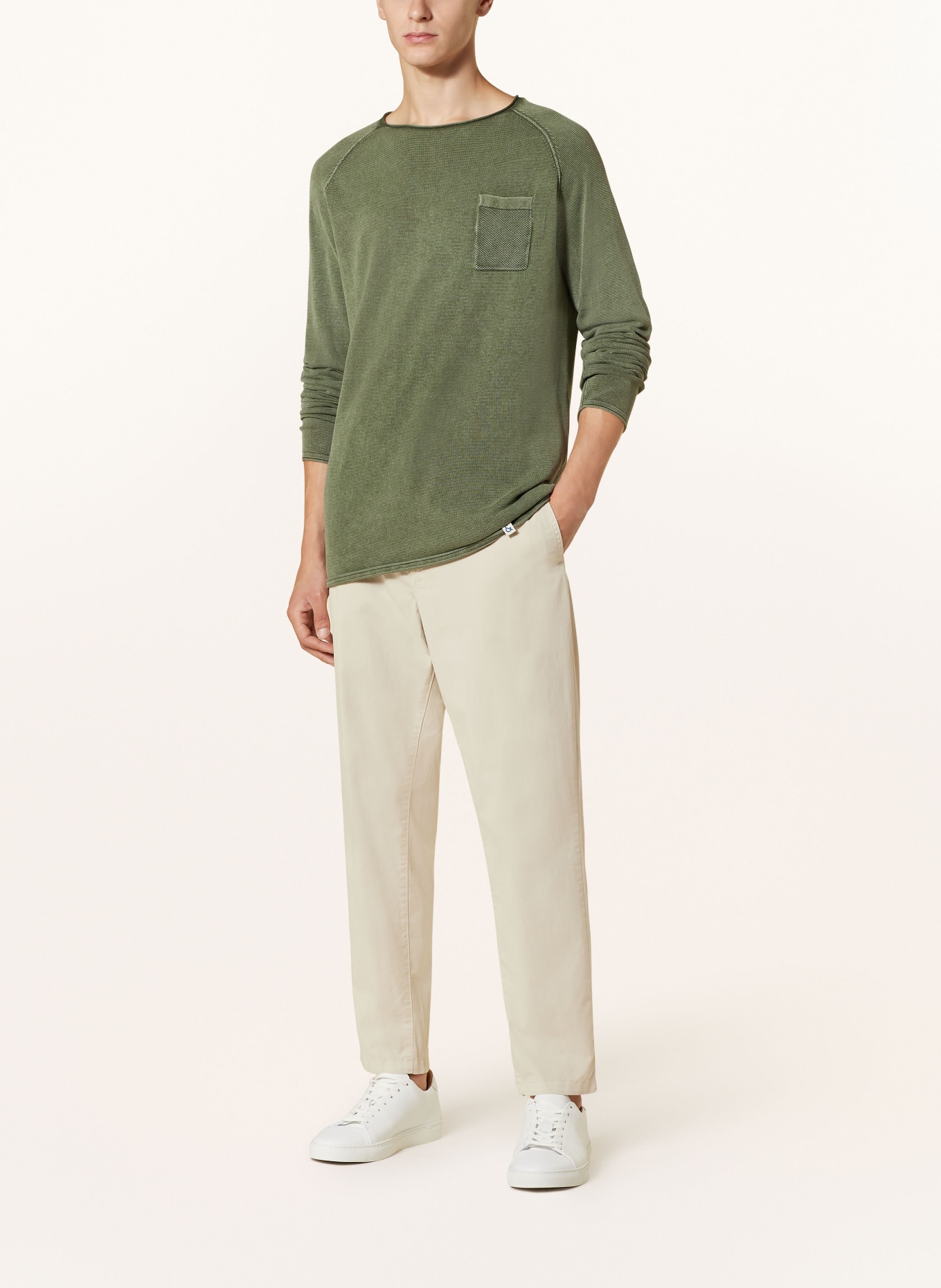 COLOURS & SONS Sweater: KHAKI