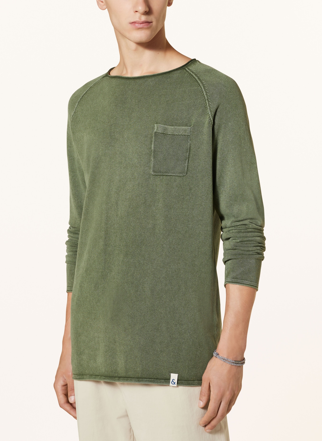 COLOURS & SONS Sweater: KHAKI