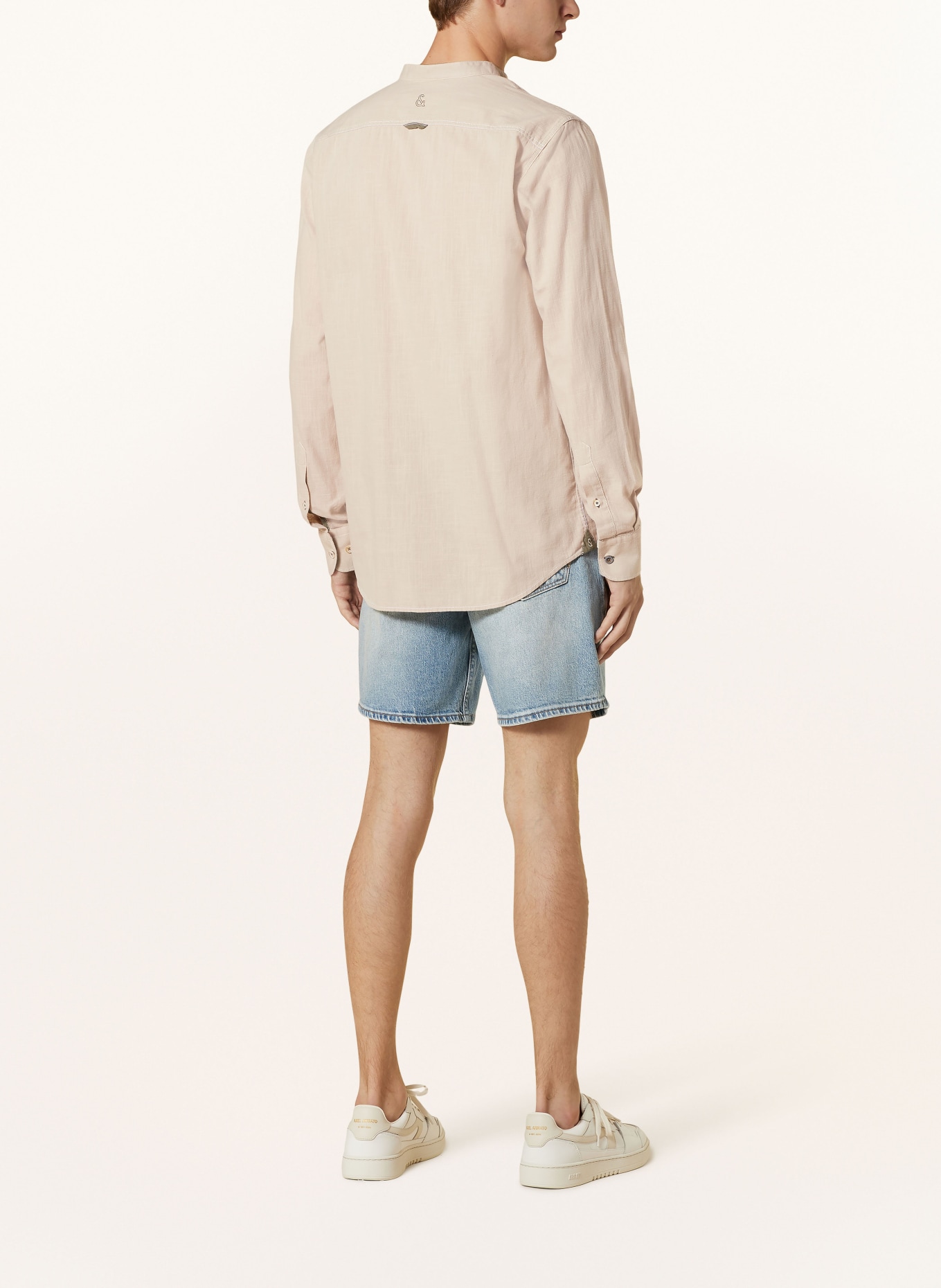 COLOURS & SONS Hemd Comfort Fit: HELLBRAUN