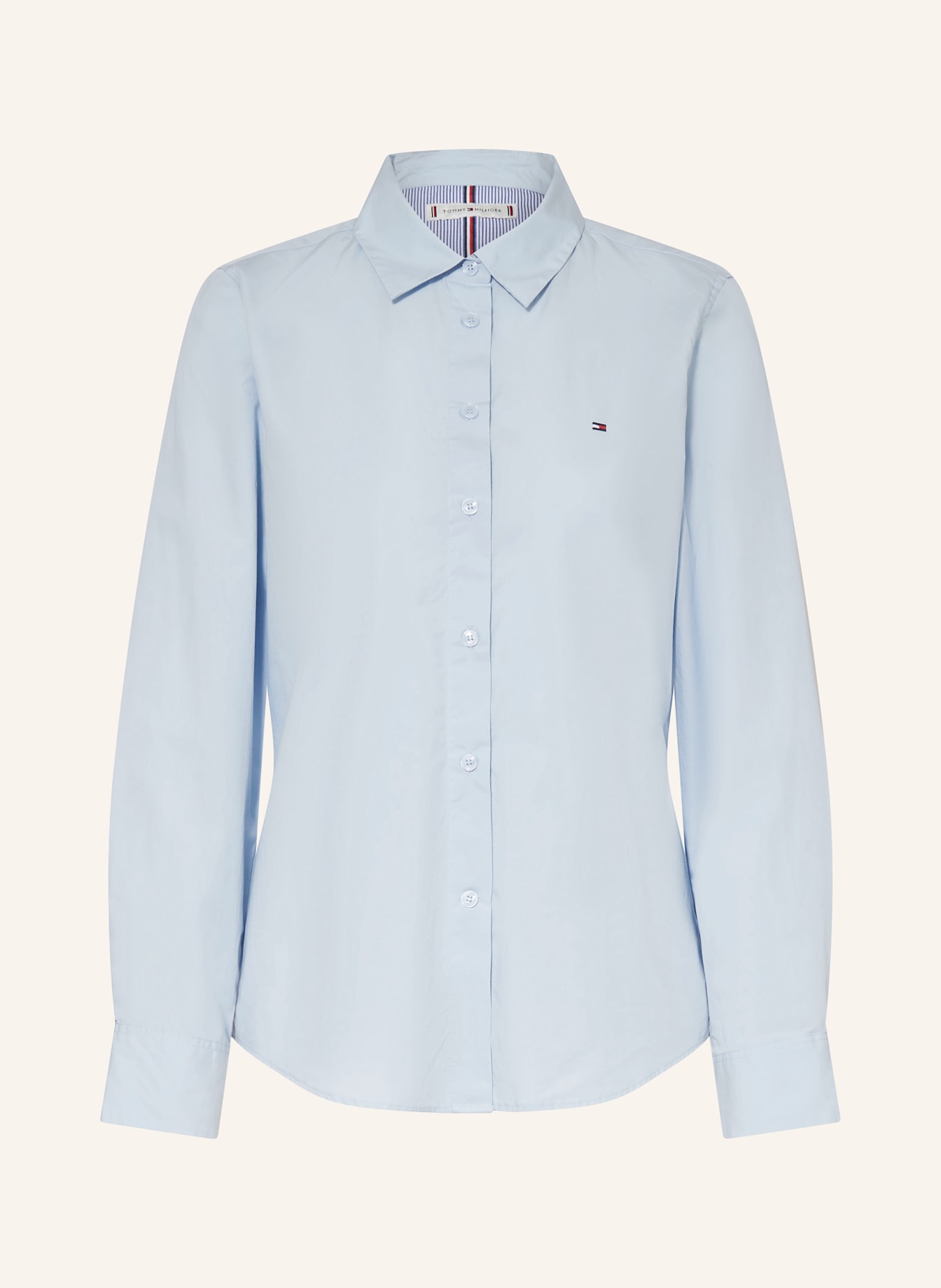 TOMMY HILFIGER Shirt blouse, Color: LIGHT BLUE (Image 1)