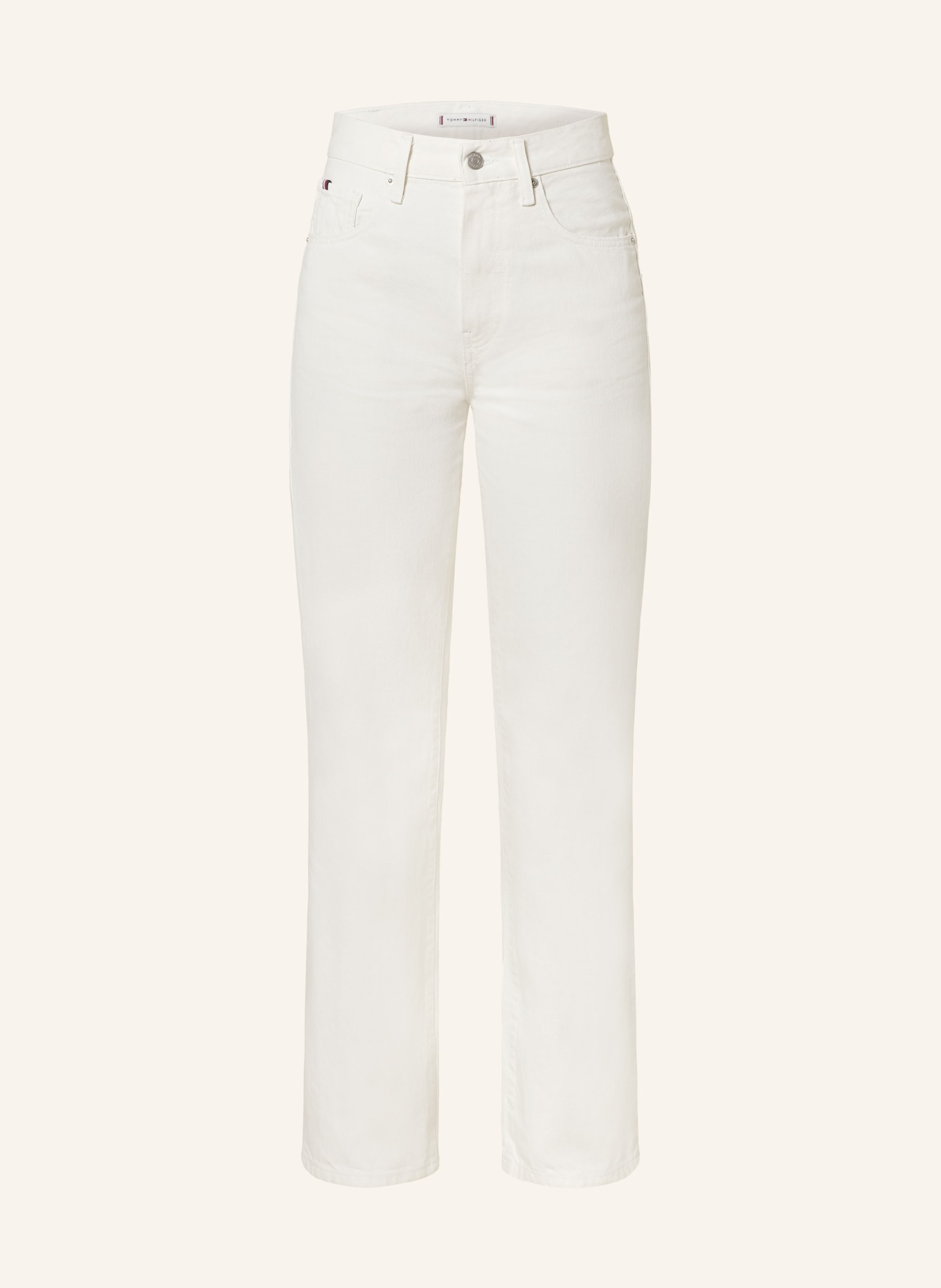 TOMMY HILFIGER Bootcut jeans: ECRU