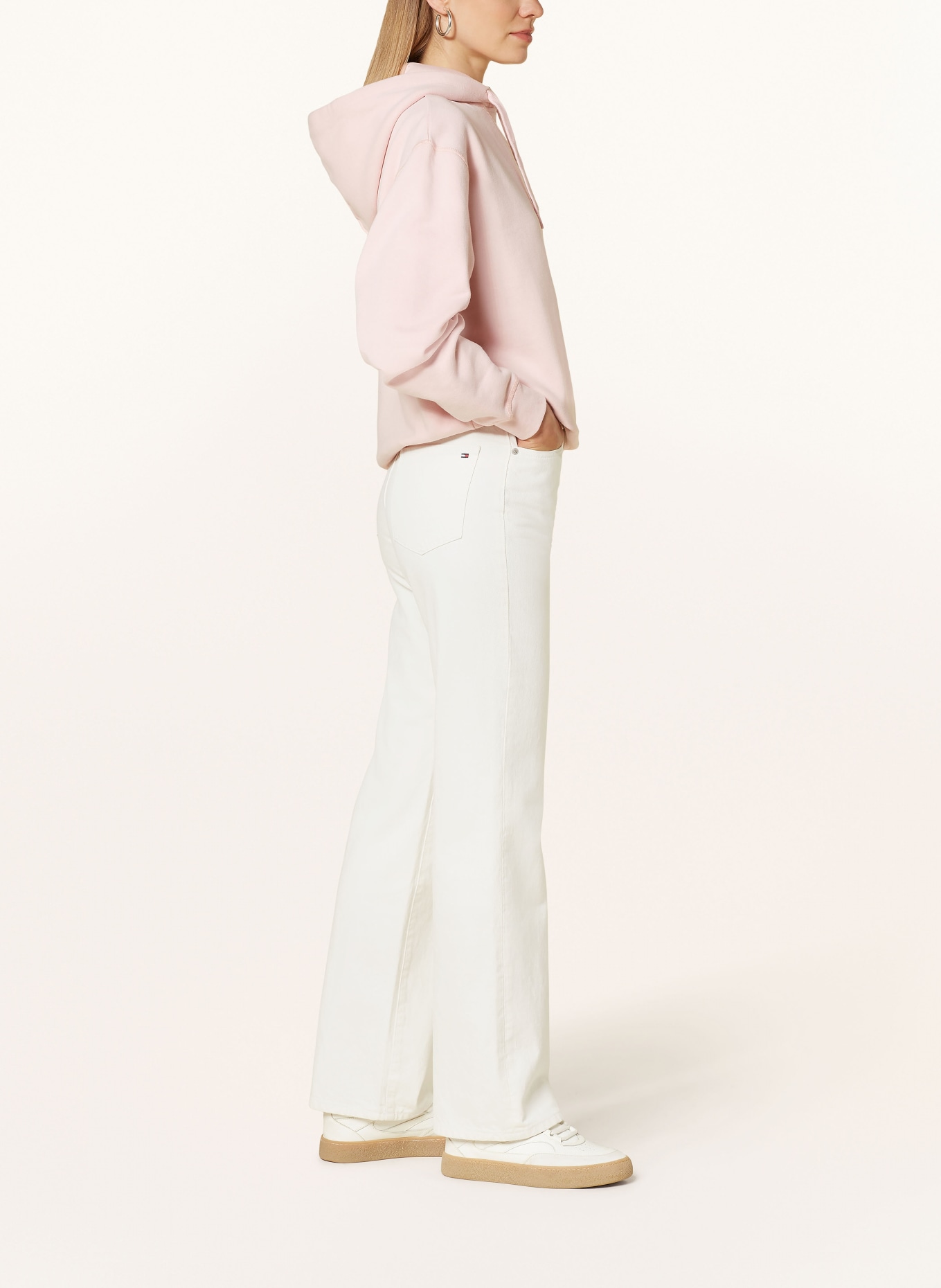 TOMMY HILFIGER Bootcut jeans: ECRU