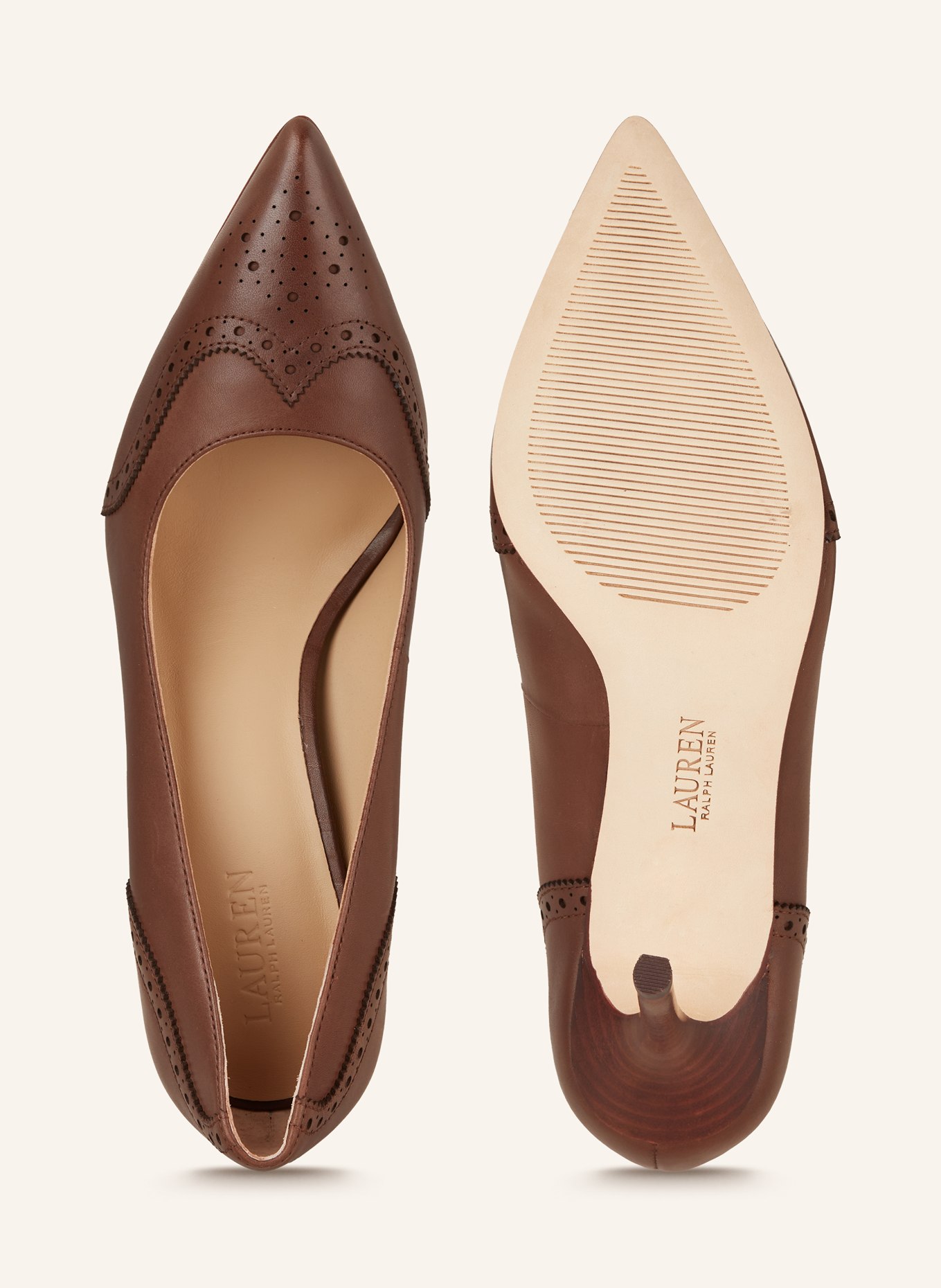 LAUREN RALPH LAUREN Pumps LYNDEN, Farbe: DUNKELBRAUN (Bild 5)