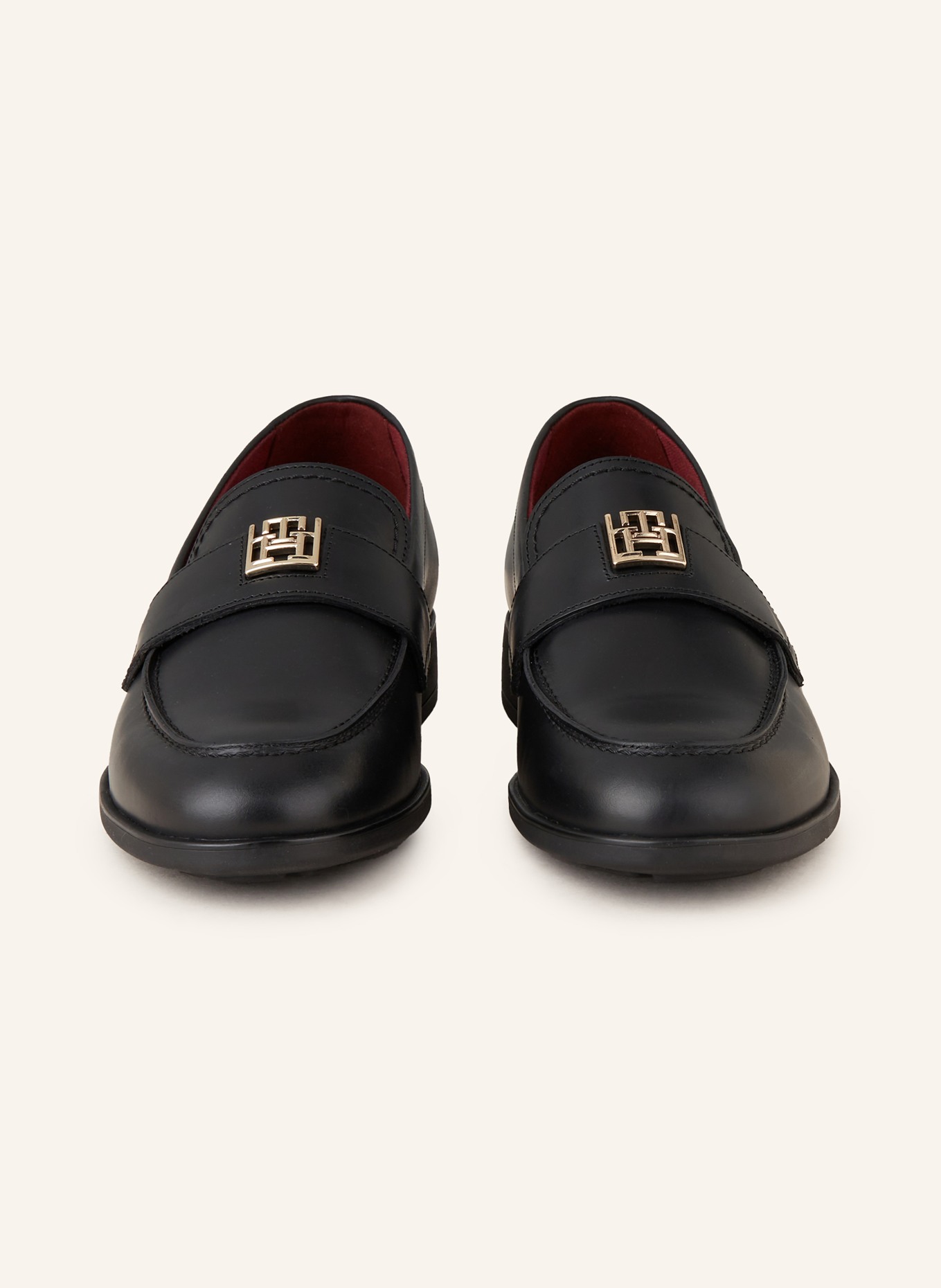 TOMMY HILFIGER Loafers, Color: BLACK (Image 3)