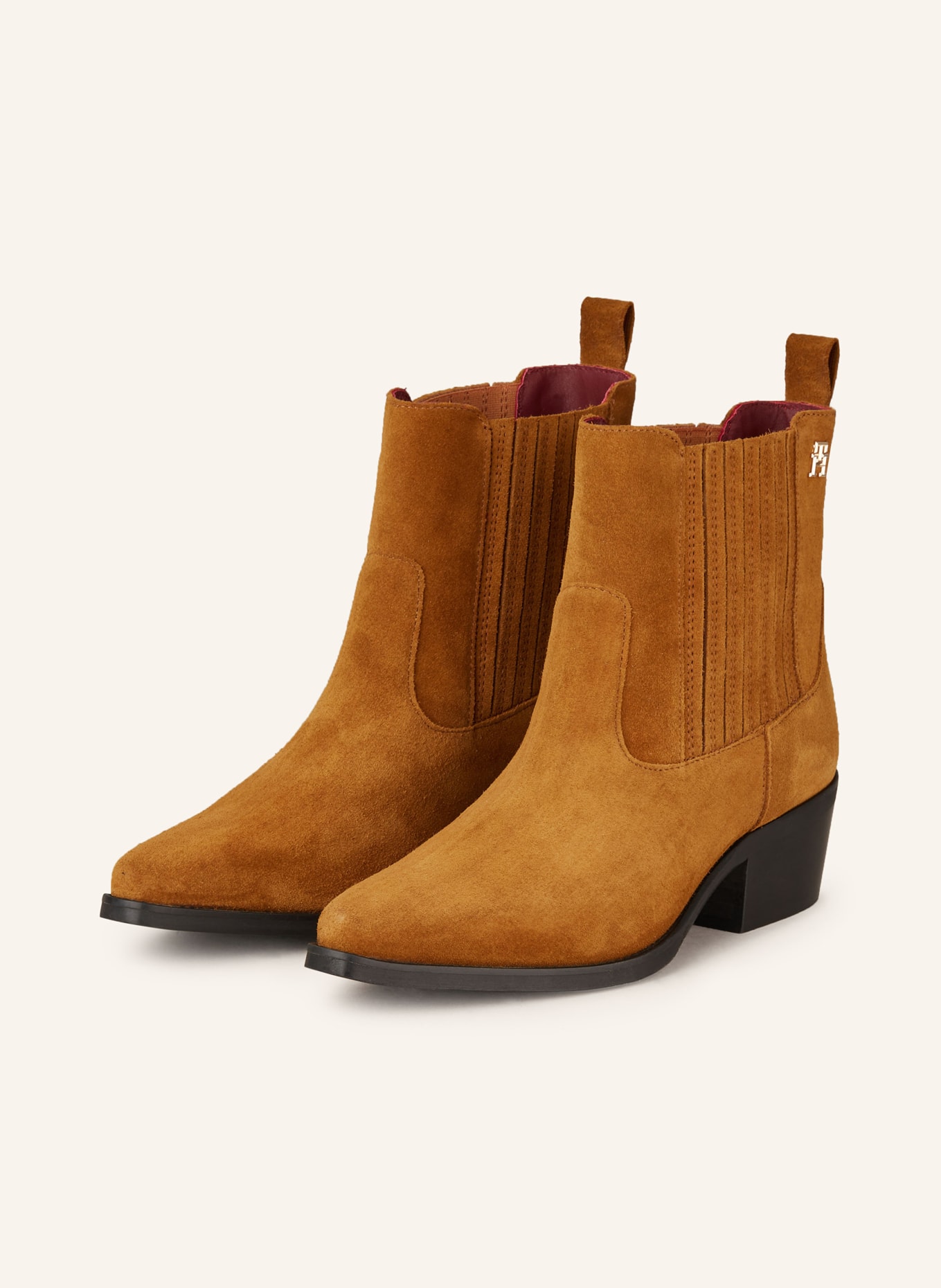 TOMMY HILFIGER Cowboy Boots, Farbe: COGNAC (Bild 1)