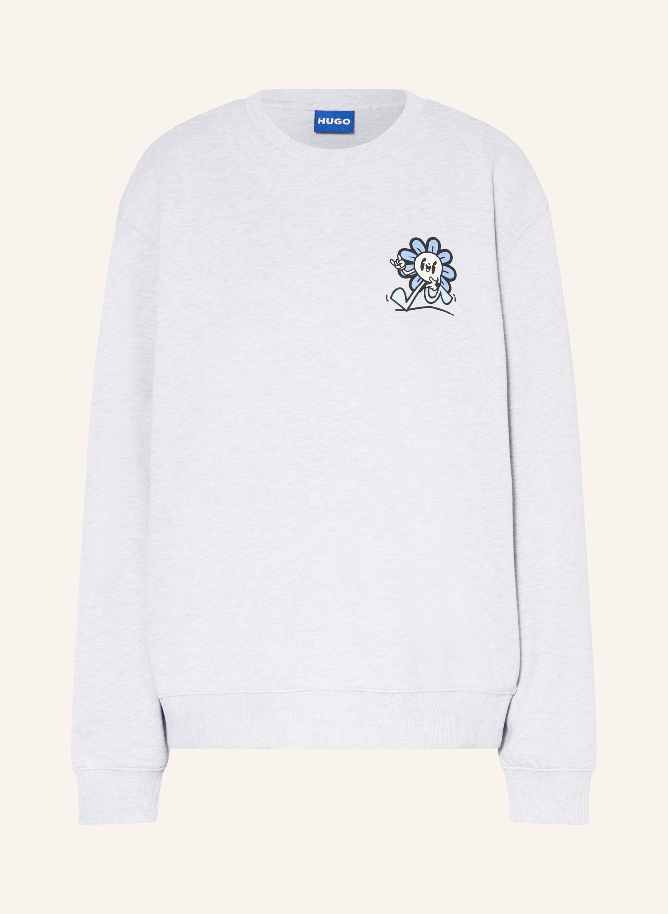 HUGO BLUE Sweatshirt, Color: GRAY (Image 1)