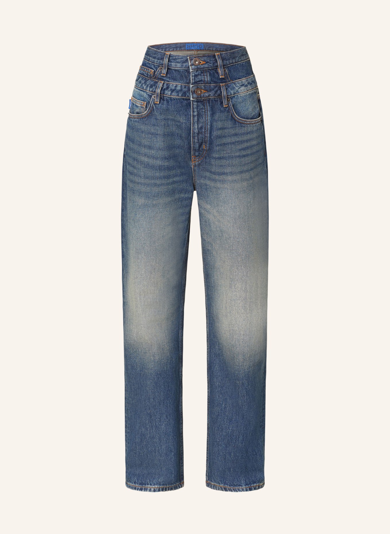 HUGO BLUE Straight jeans GISATA, Color: 418 NAVY (Image 1)