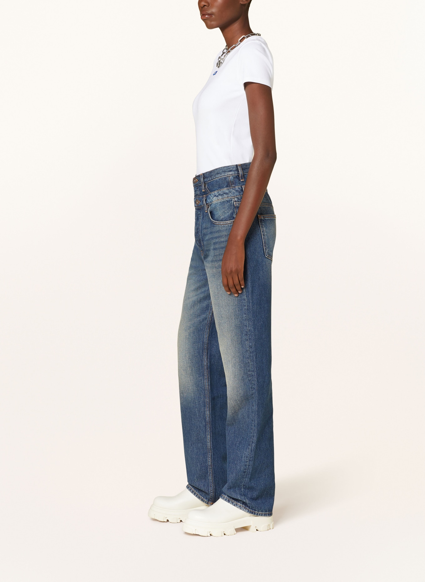 HUGO BLUE Straight jeans GISATA, Color: 418 NAVY (Image 4)