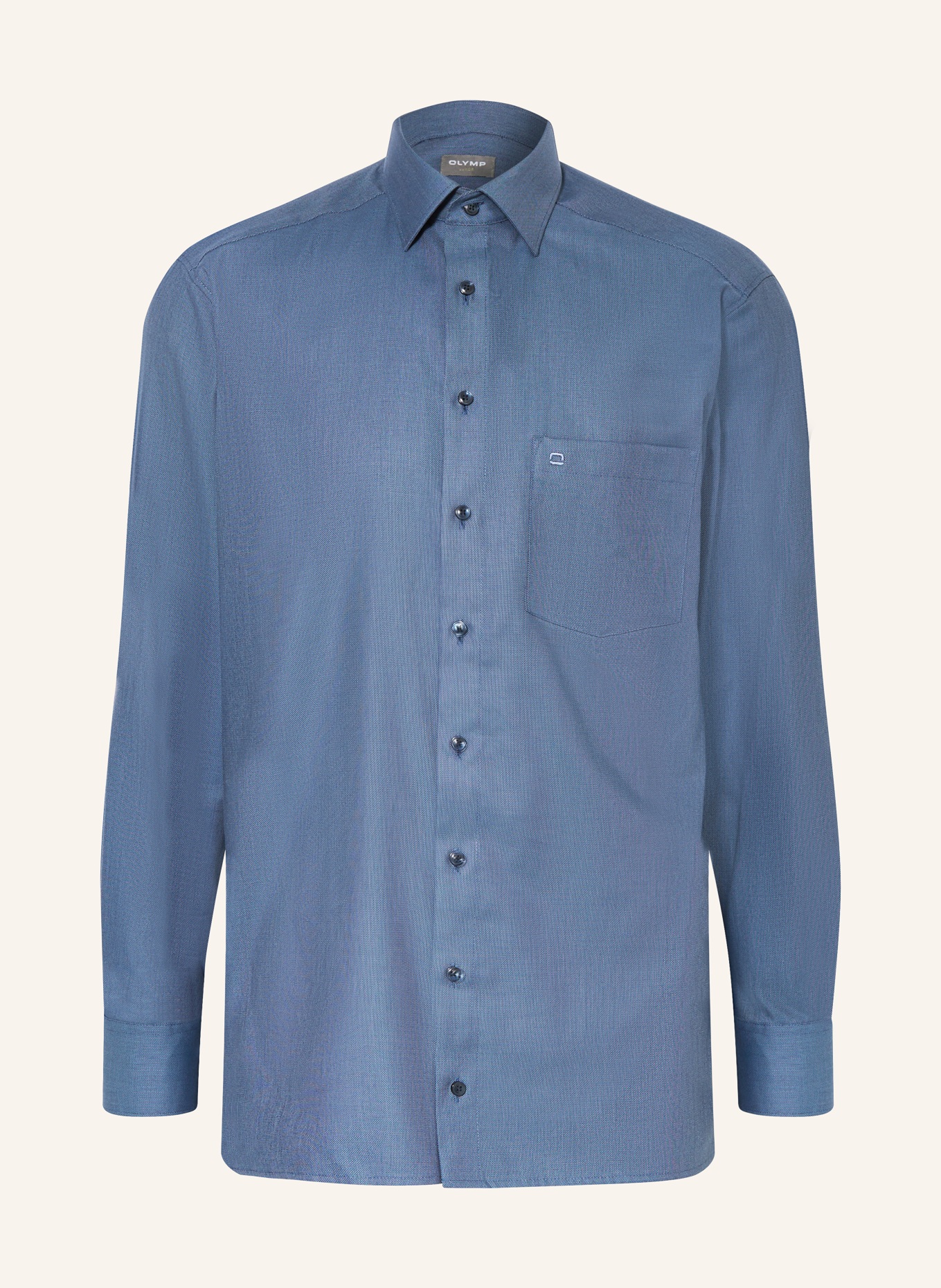 OLYMP Hemd Luxor comfort fit: BLAUGRAU