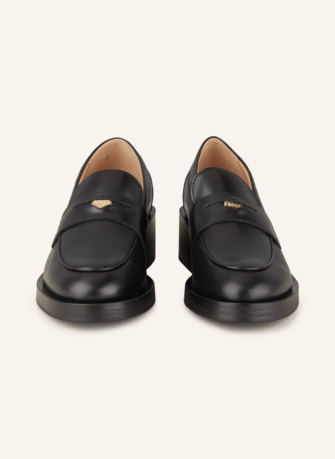 BOSS Penny loafers IRYNA, Color: BLACK (Image 3)