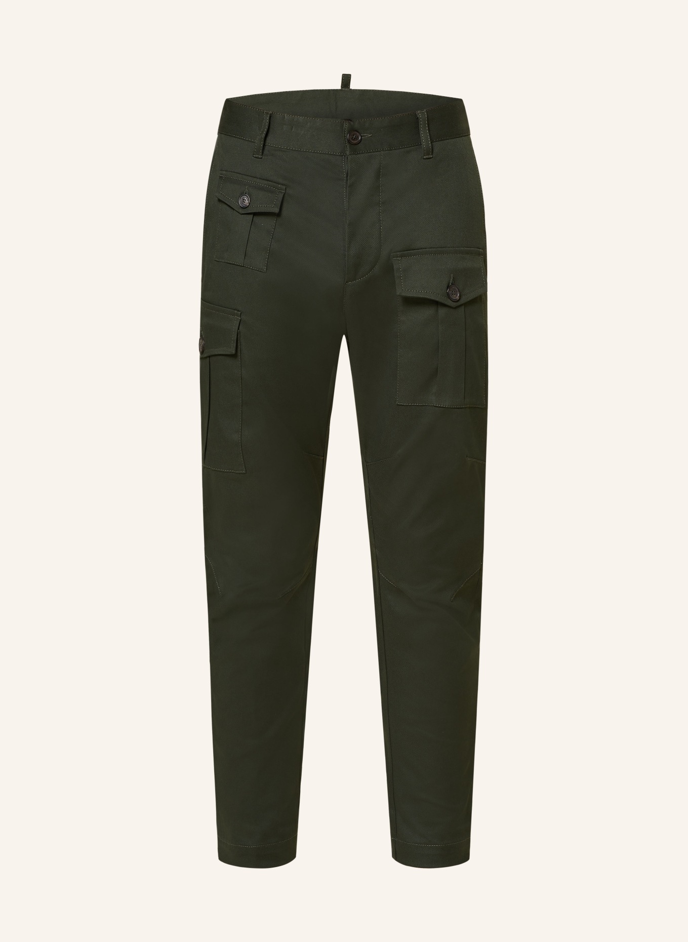 DSQUARED2 Cargohose Sexy Cargo Fit, Farbe: DUNKELGRÜN (Bild 1)