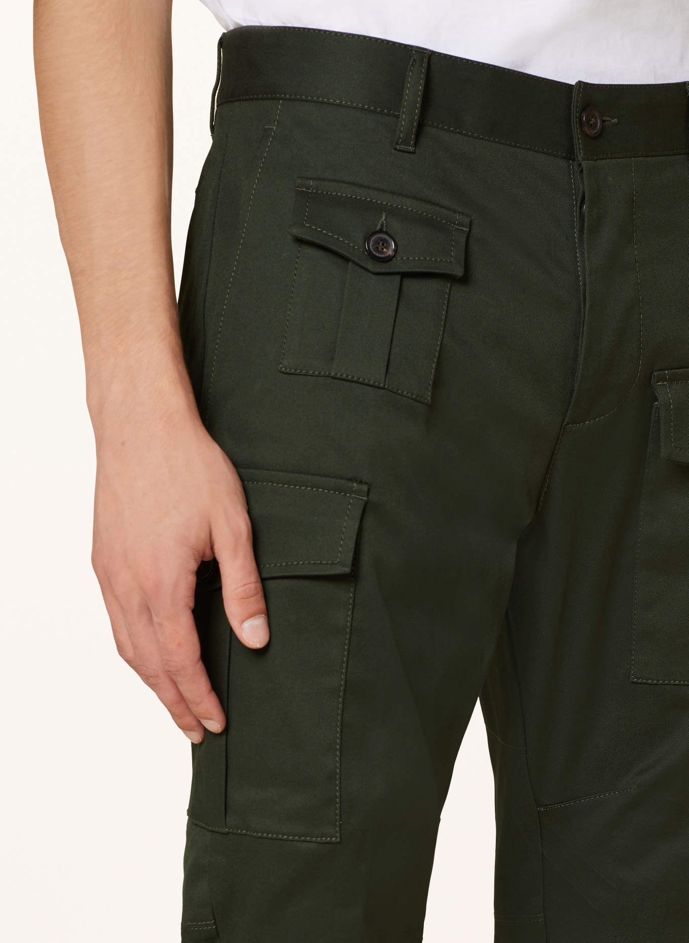 DSQUARED2 Cargo pants Sexy cargo fit in dark green