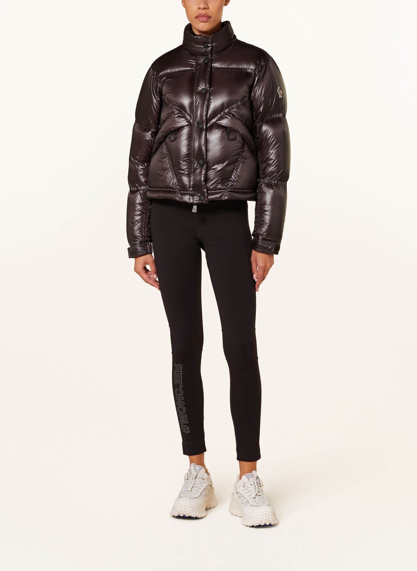 Cropped moncler jacket hotsell