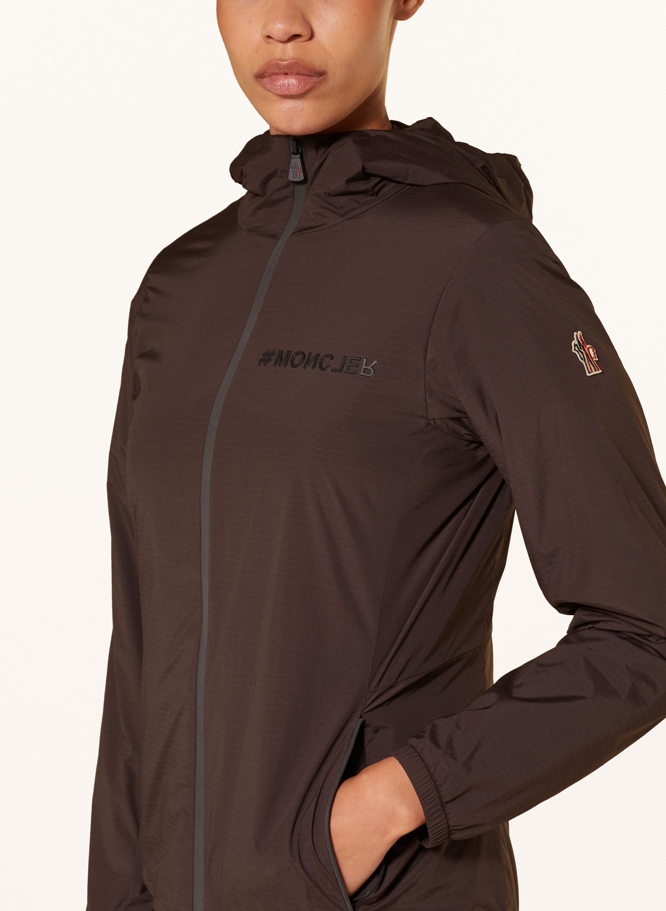 MONCLER GRENOBLE Funktionsjacke MIETRES: DUNKELLILA