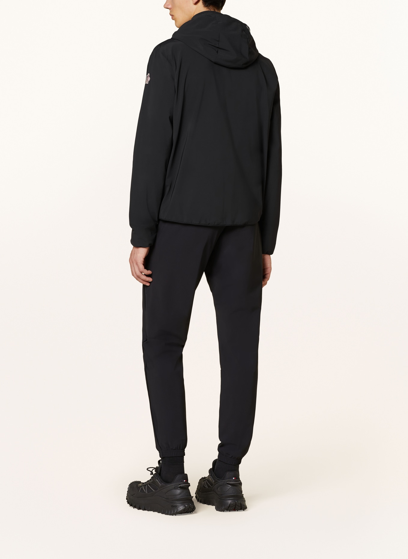 MONCLER GRENOBLE Hybride donsjas: ZWART