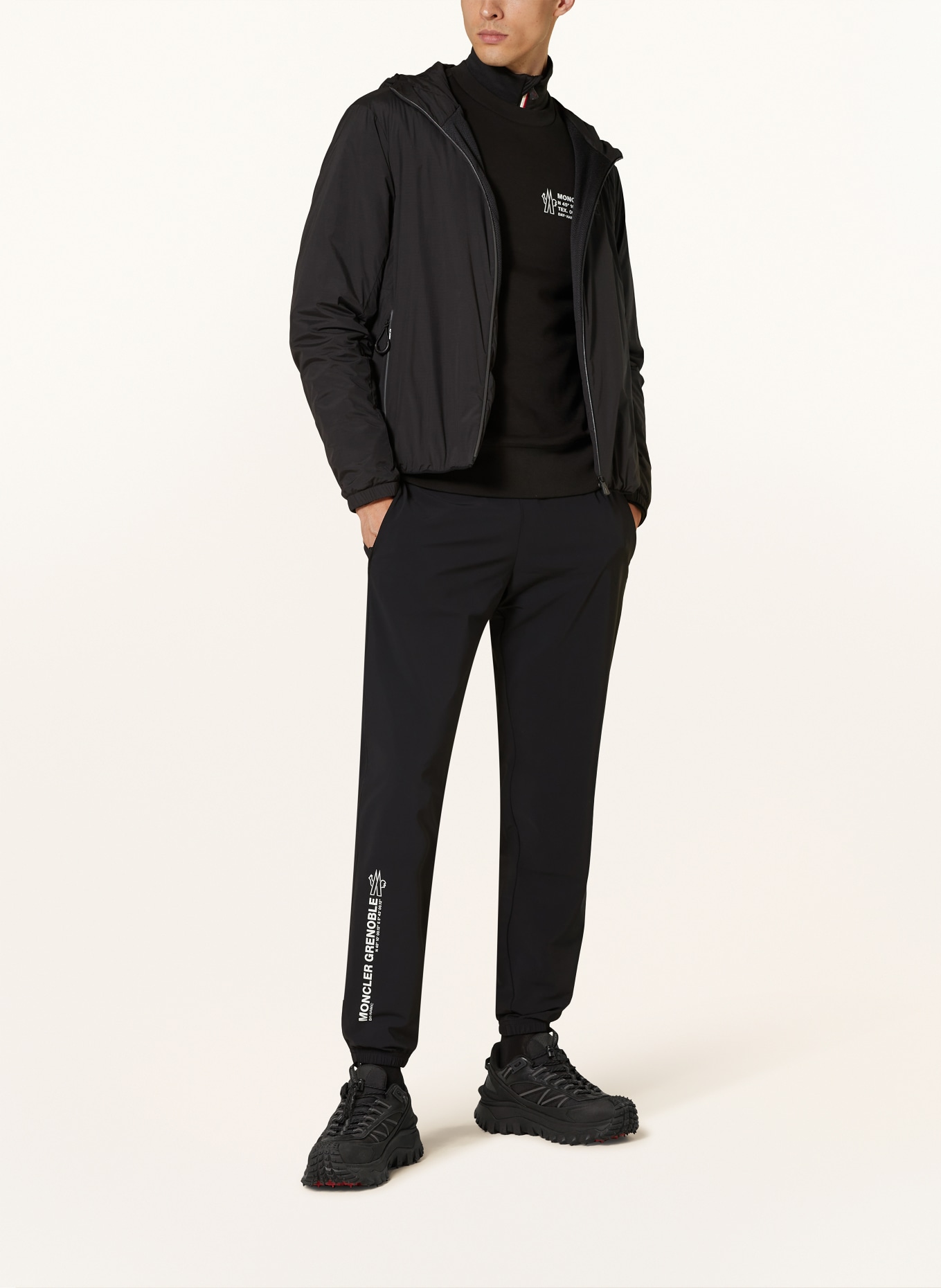 MONCLER GRENOBLE Funktionsjacke BISSEN: SCHWARZ