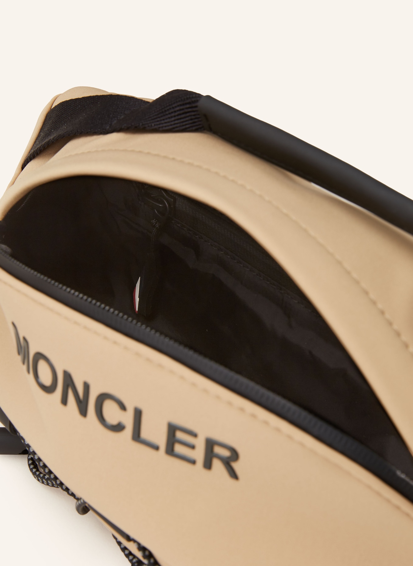 MONCLER GRENOBLE Ledvinka: BÉŽOVÁ / ČERNÁ