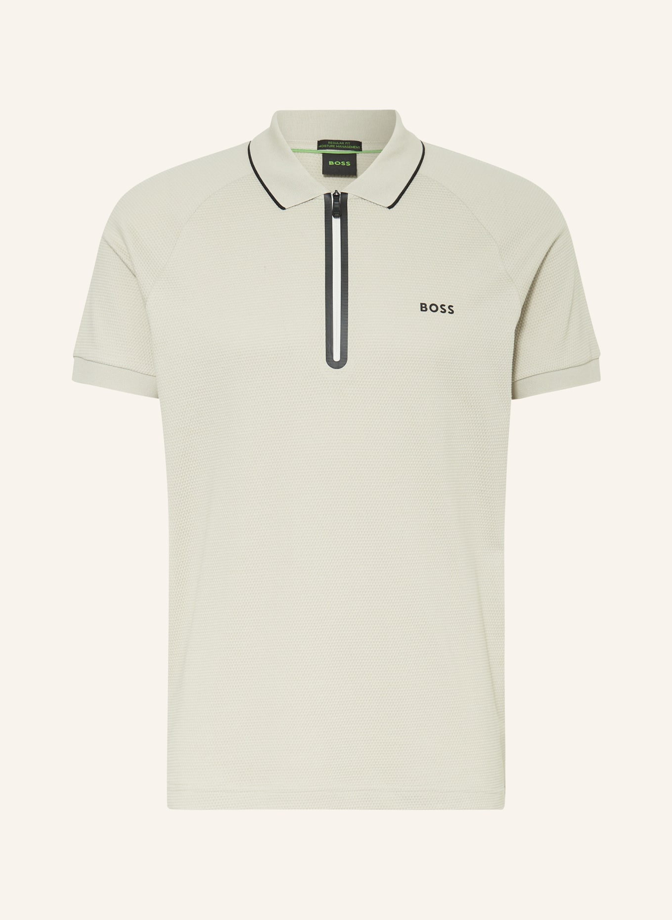 BOSS Funktions-Poloshirt PHILIX, Farbe: CREME (Bild 1)