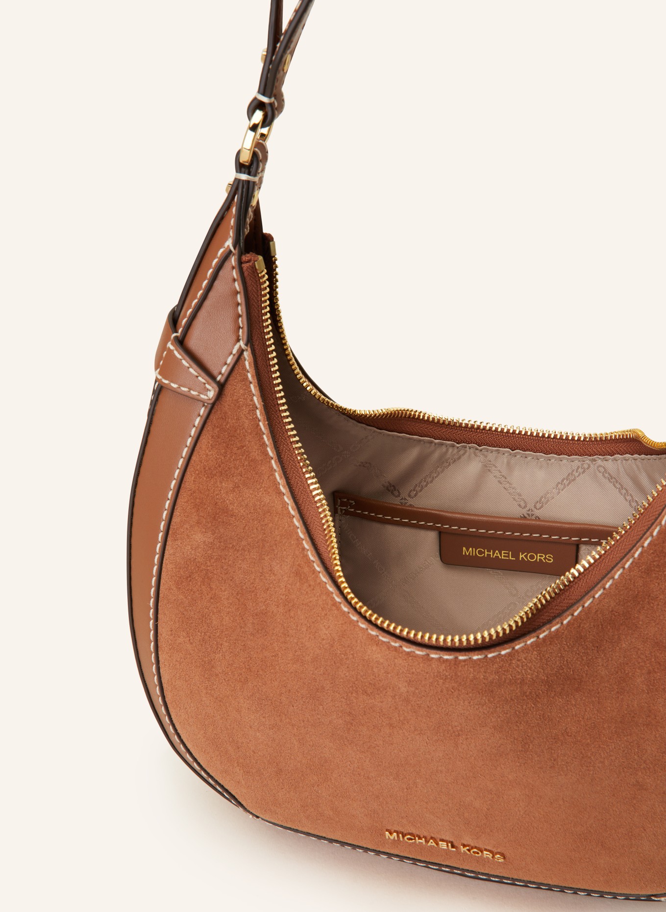 MICHAEL KORS Hobo-Bag PRESTON SMALL, Farbe: COGNAC (Bild 3)