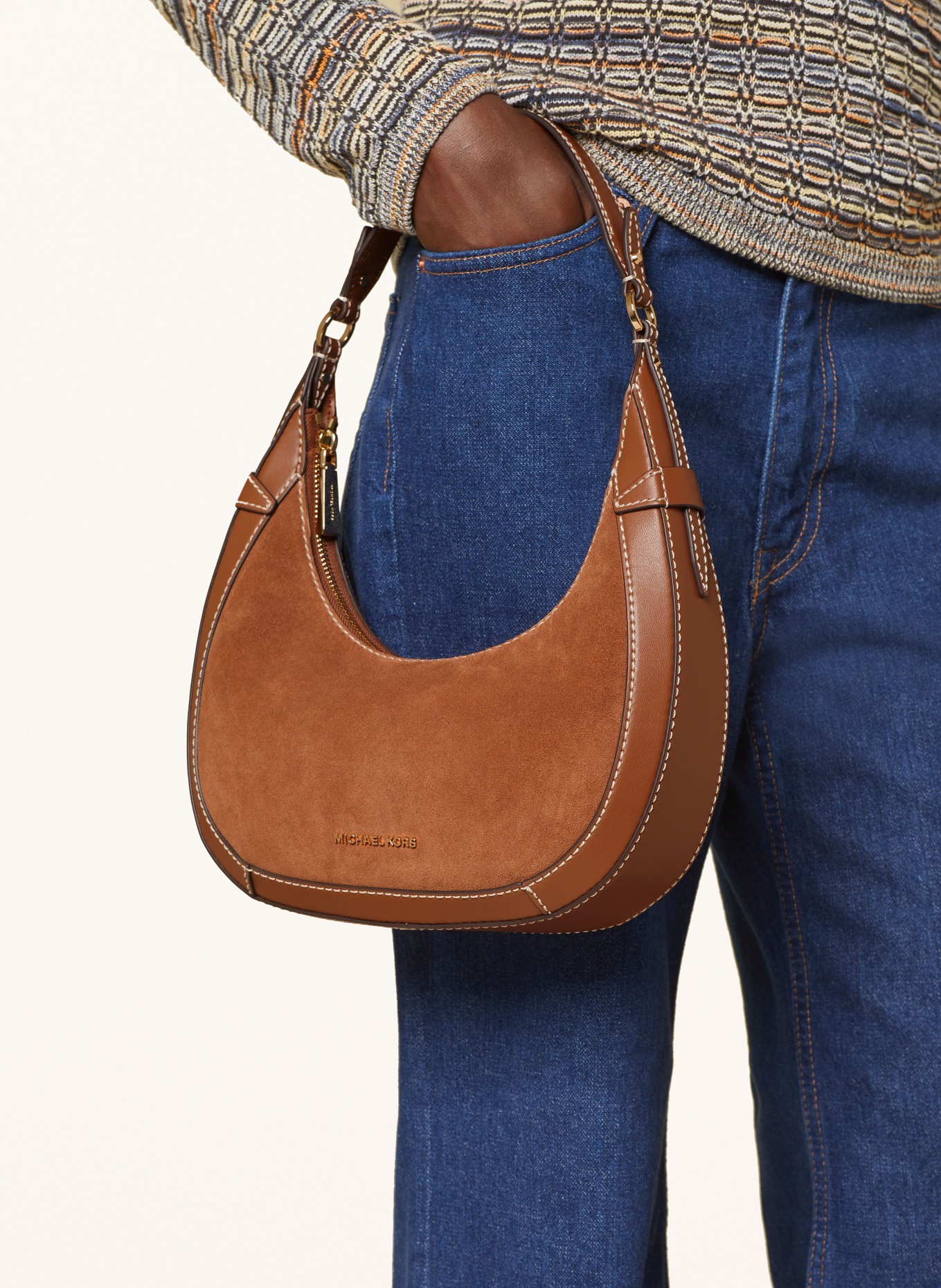 MICHAEL KORS Hobo-Bag PRESTON SMALL, Farbe: COGNAC (Bild 4)