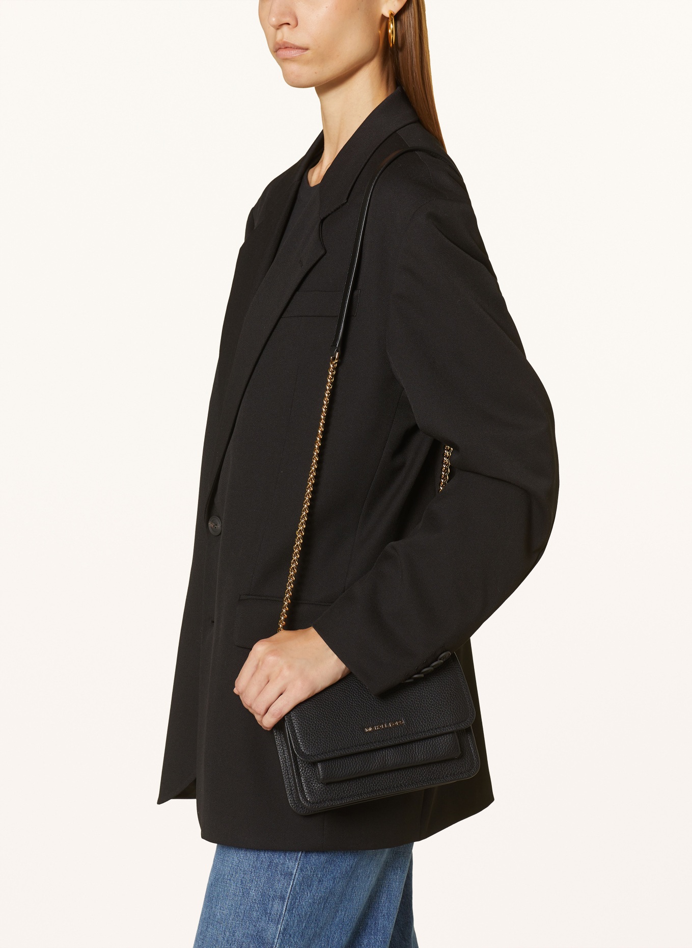 MICHAEL KORS Umhängetasche CLAIRE, Farbe: 001 BLACK (Bild 4)