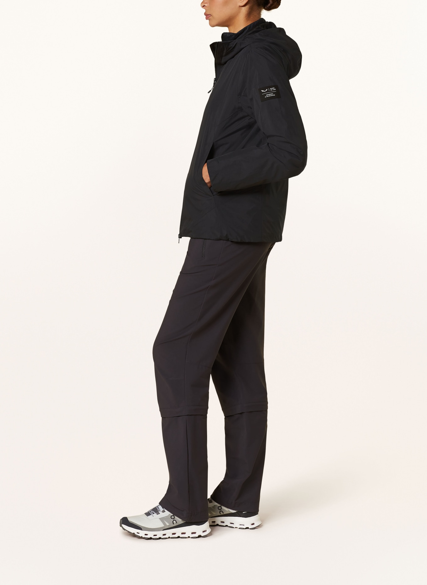 SALEWA 2-in-1 jacket FANES 2, Color: BLACK (Image 4)