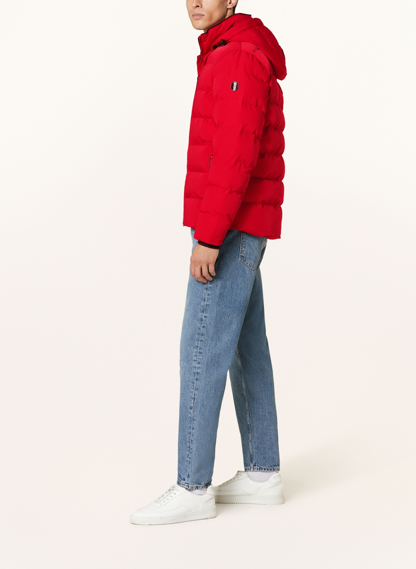 WELLENSTEYN Steppjacke BLACKBIRD mit DUPONT™ SORONA®-Isolierung: ROT