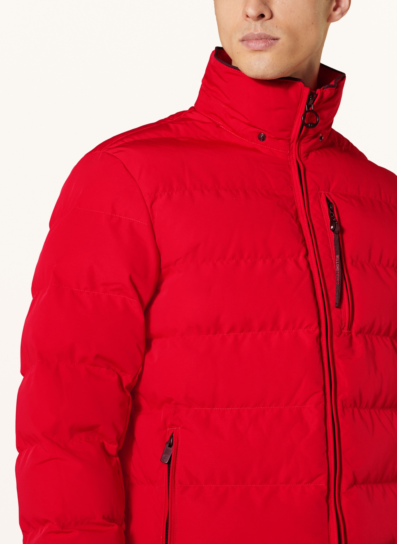 WELLENSTEYN Steppjacke BLACKBIRD mit DUPONT™ SORONA®-Isolierung: ROT