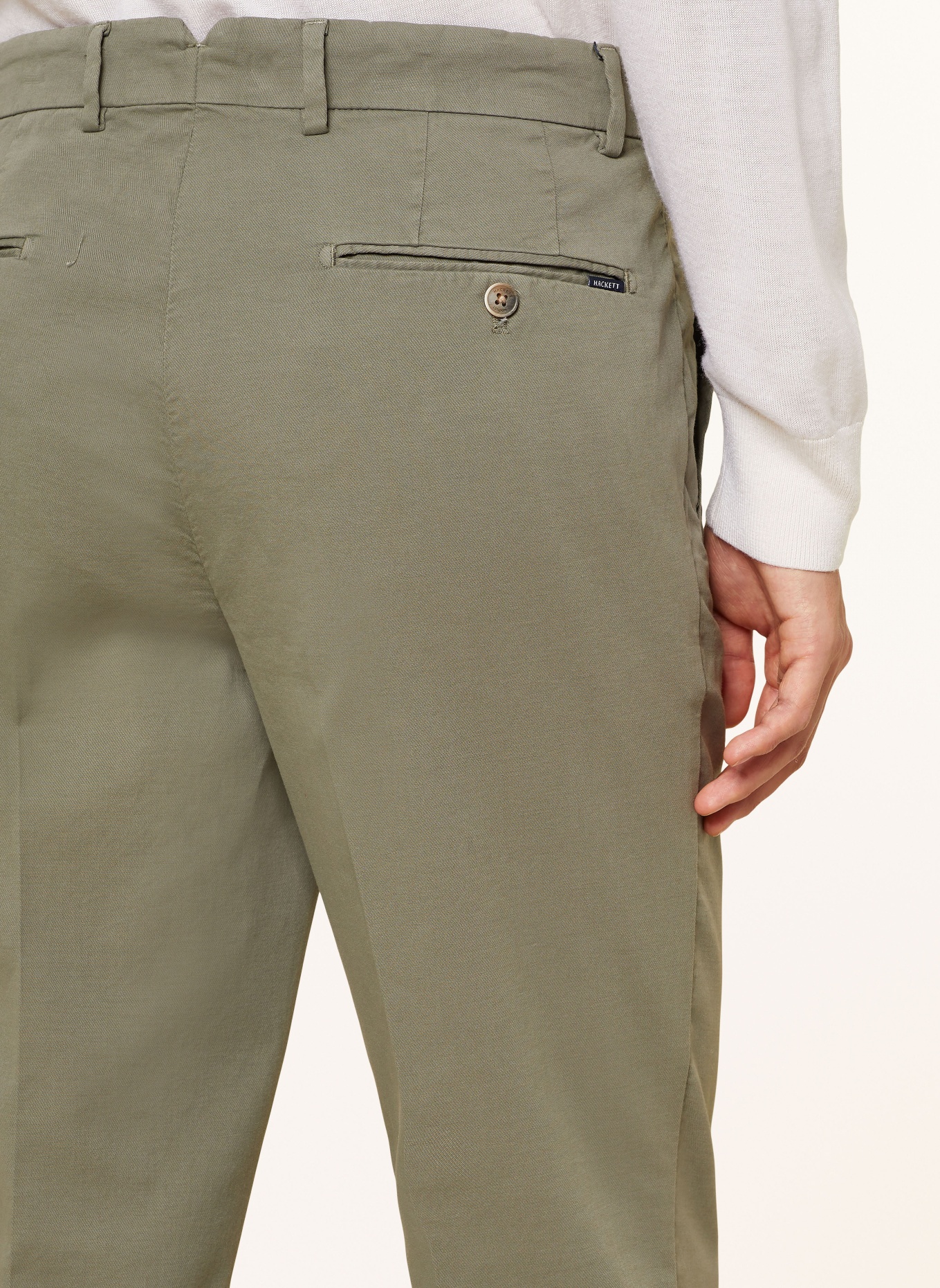 HACKETT LONDON Chino TRICOTINE TROUSER, Farbe: GRÜN (Bild 6)