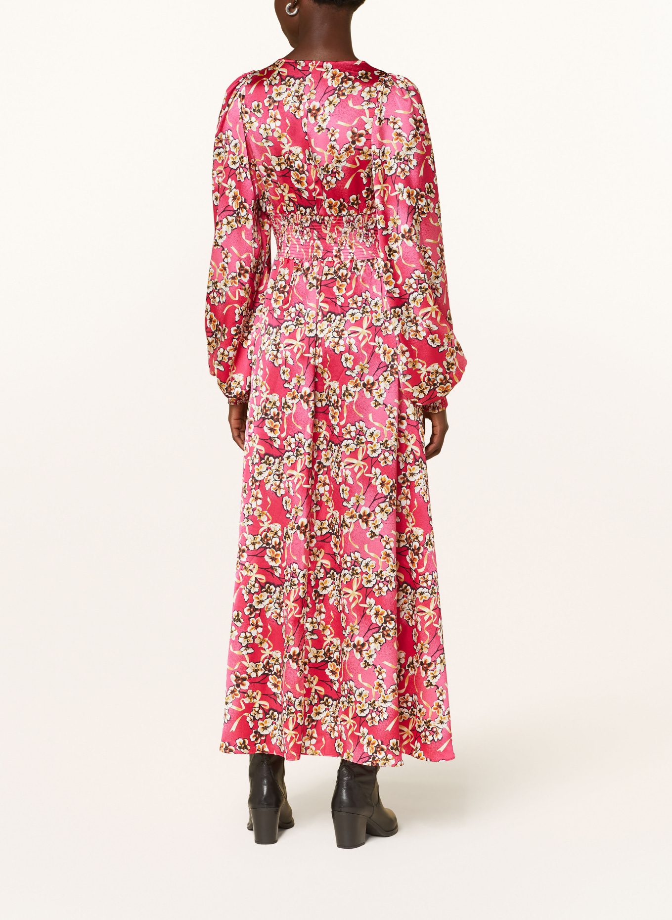 HUGO Kleid KWEEN, Farbe: PINK/ HELLBRAUN/ SCHWARZ (Bild 3)