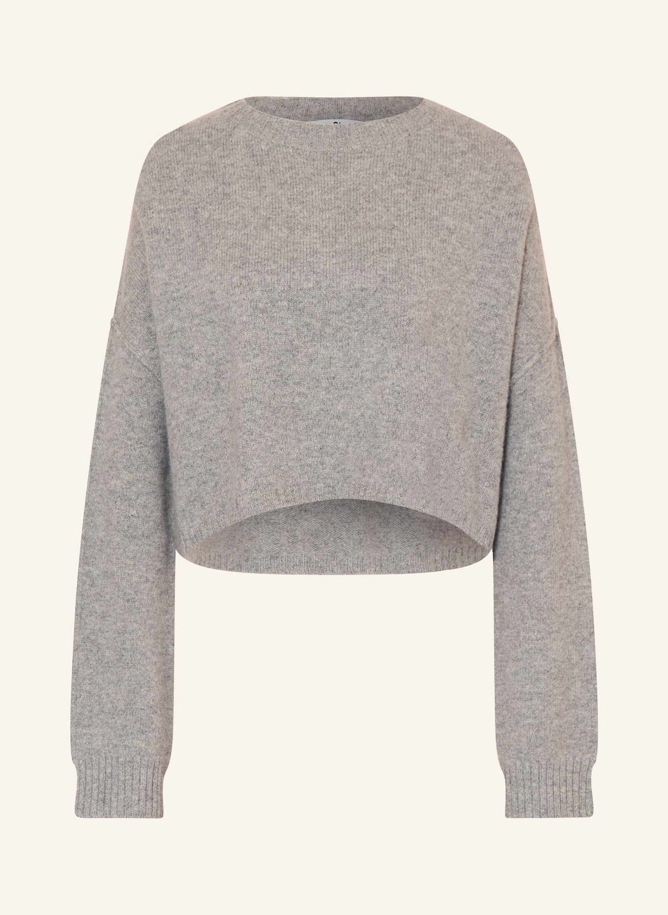 Acne Studios Cropped sweater with cashmere