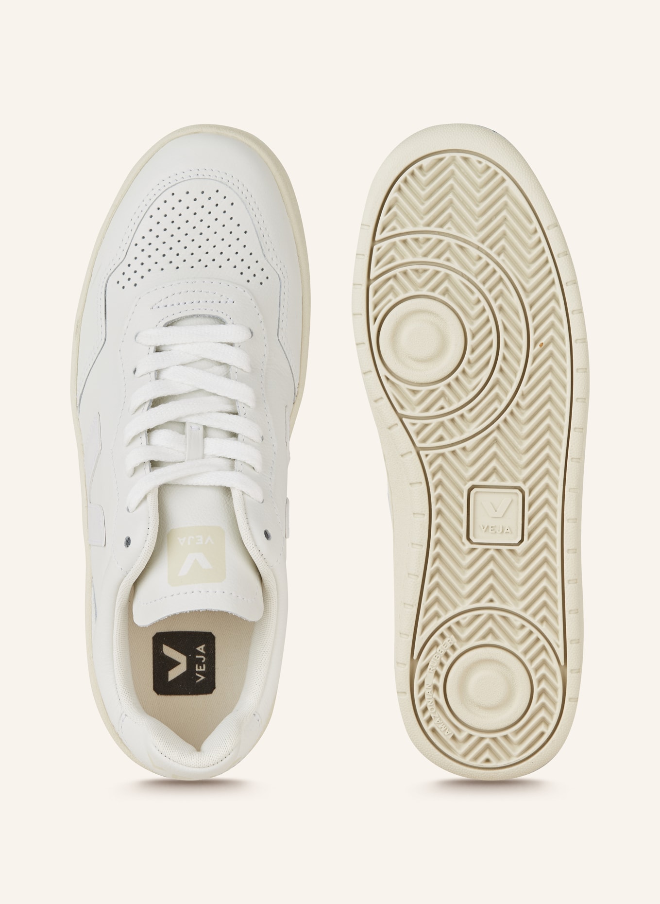 VEJA Sneaker V-90, Farbe: WEISS (Bild 5)