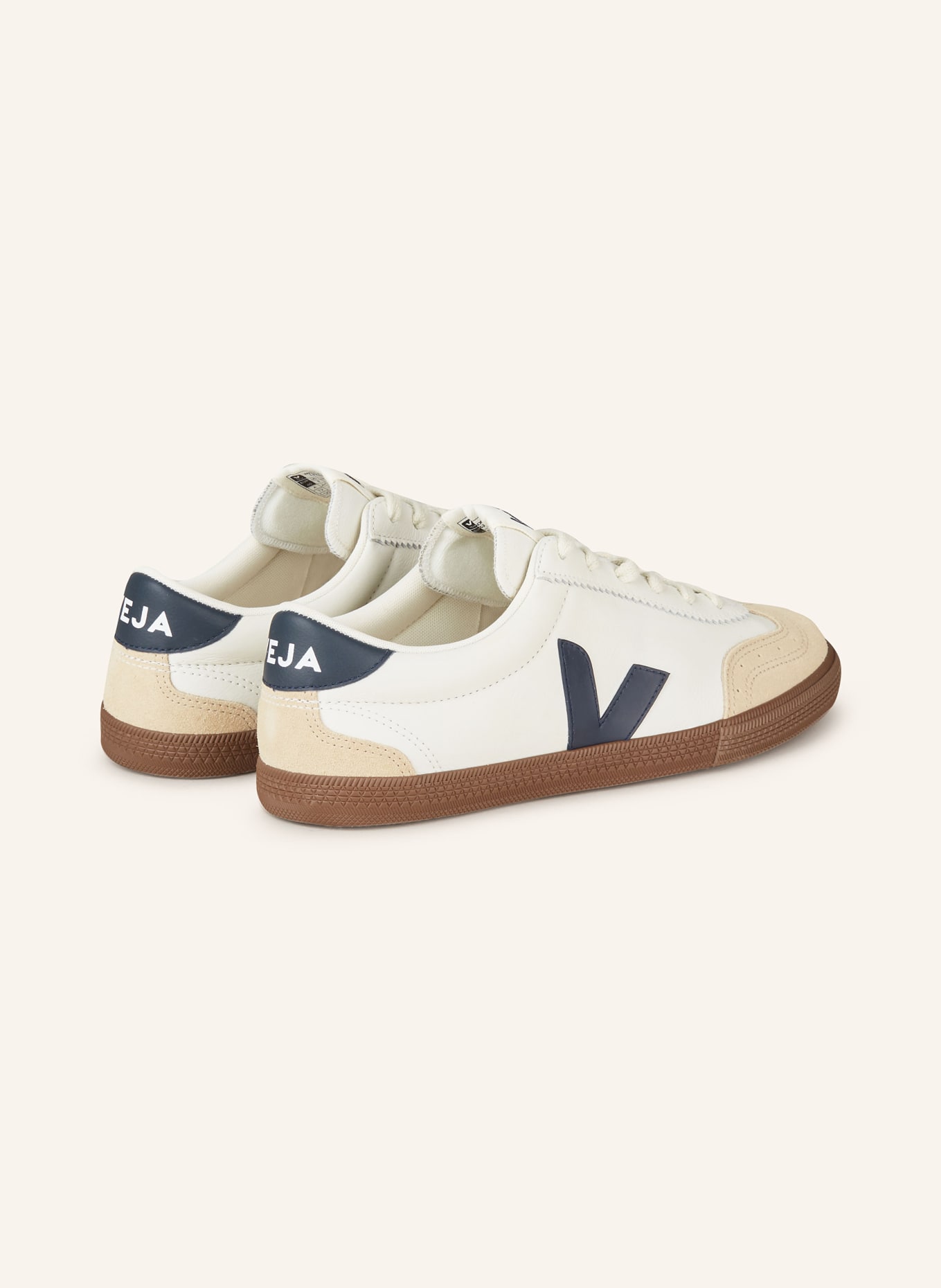 VEJA Sneaker VOLLEY, Farbe: WEISS/ BEIGE/ SCHWARZ (Bild 2)