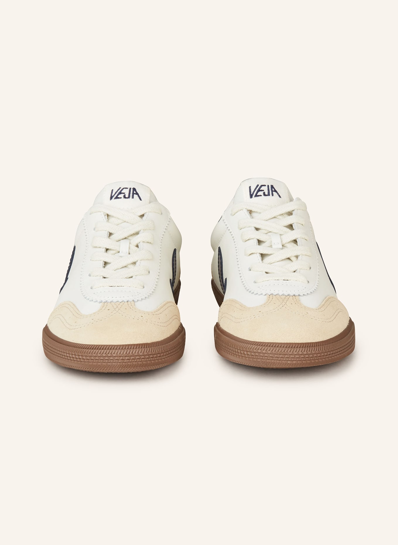 VEJA Sneaker VOLLEY, Farbe: WEISS/ BEIGE/ SCHWARZ (Bild 3)