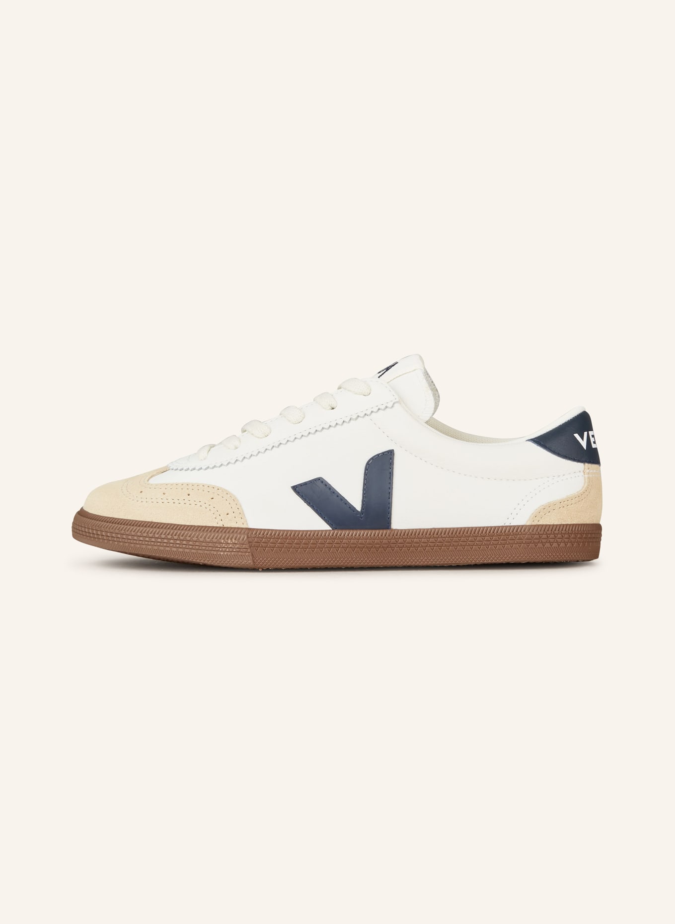 VEJA Sneaker VOLLEY, Farbe: WEISS/ BEIGE/ SCHWARZ (Bild 4)