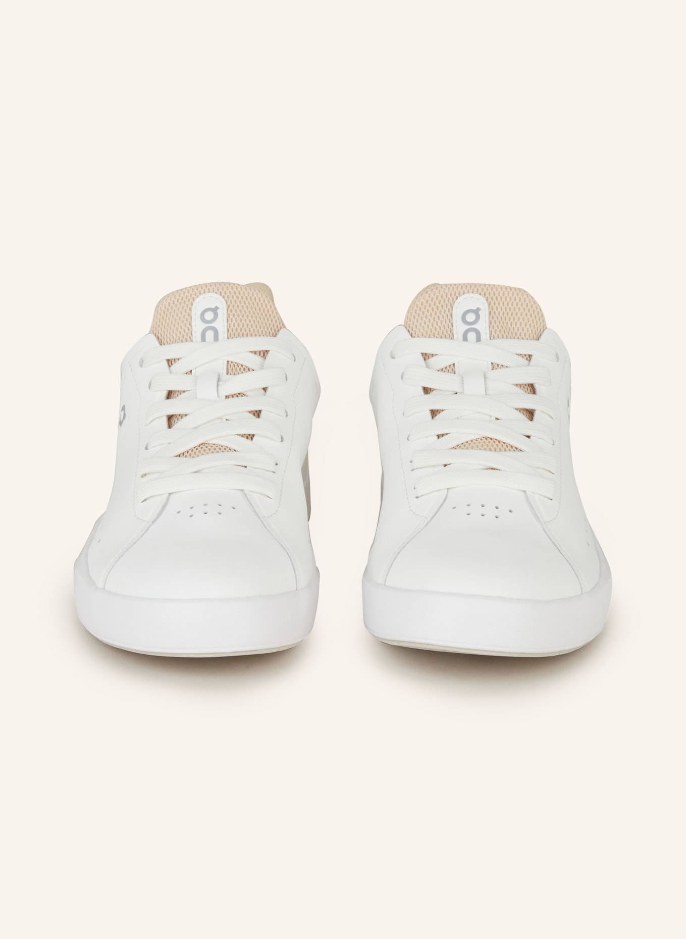 On Sneakers THE ROGER ADVANTAGE, Color: WHITE/ LIGHT ORANGE (Image 3)