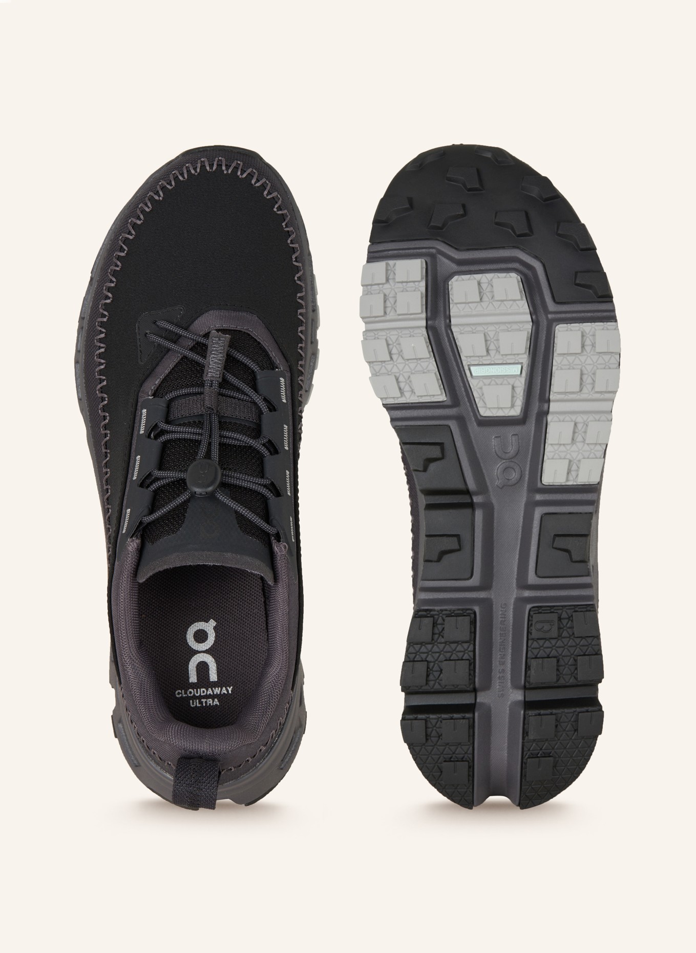 On Sneaker CLOUDAWAY: SCHWARZ