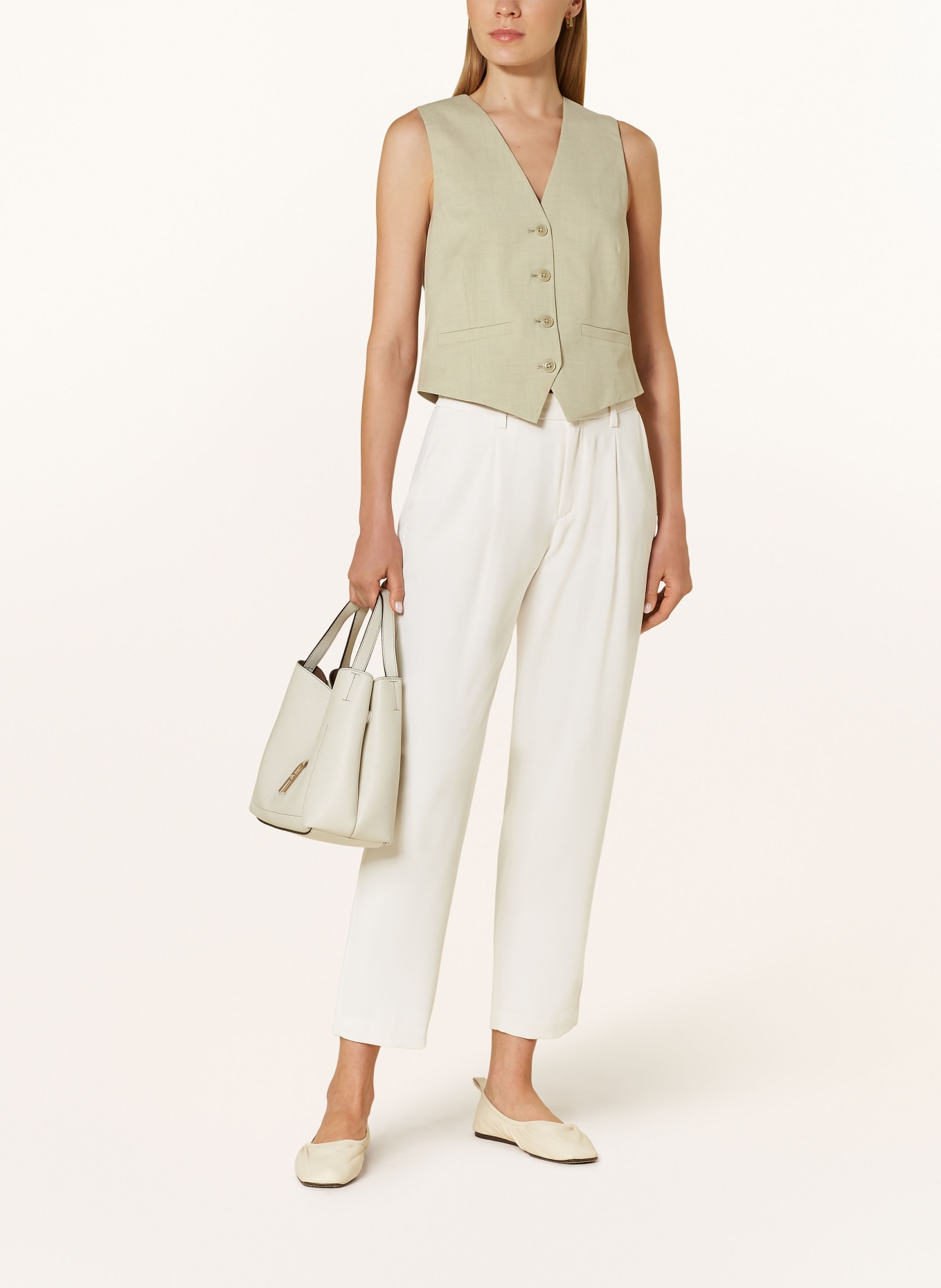 MAC Trousers CALLA, Color: CREAM (Image 2)