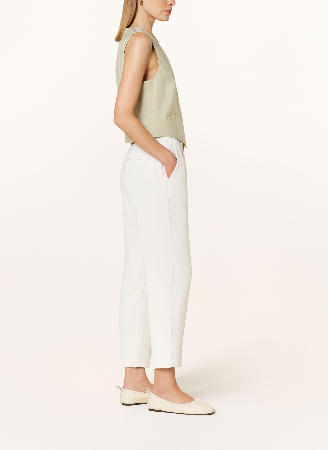 MAC Trousers CALLA, Color: CREAM (Image 4)