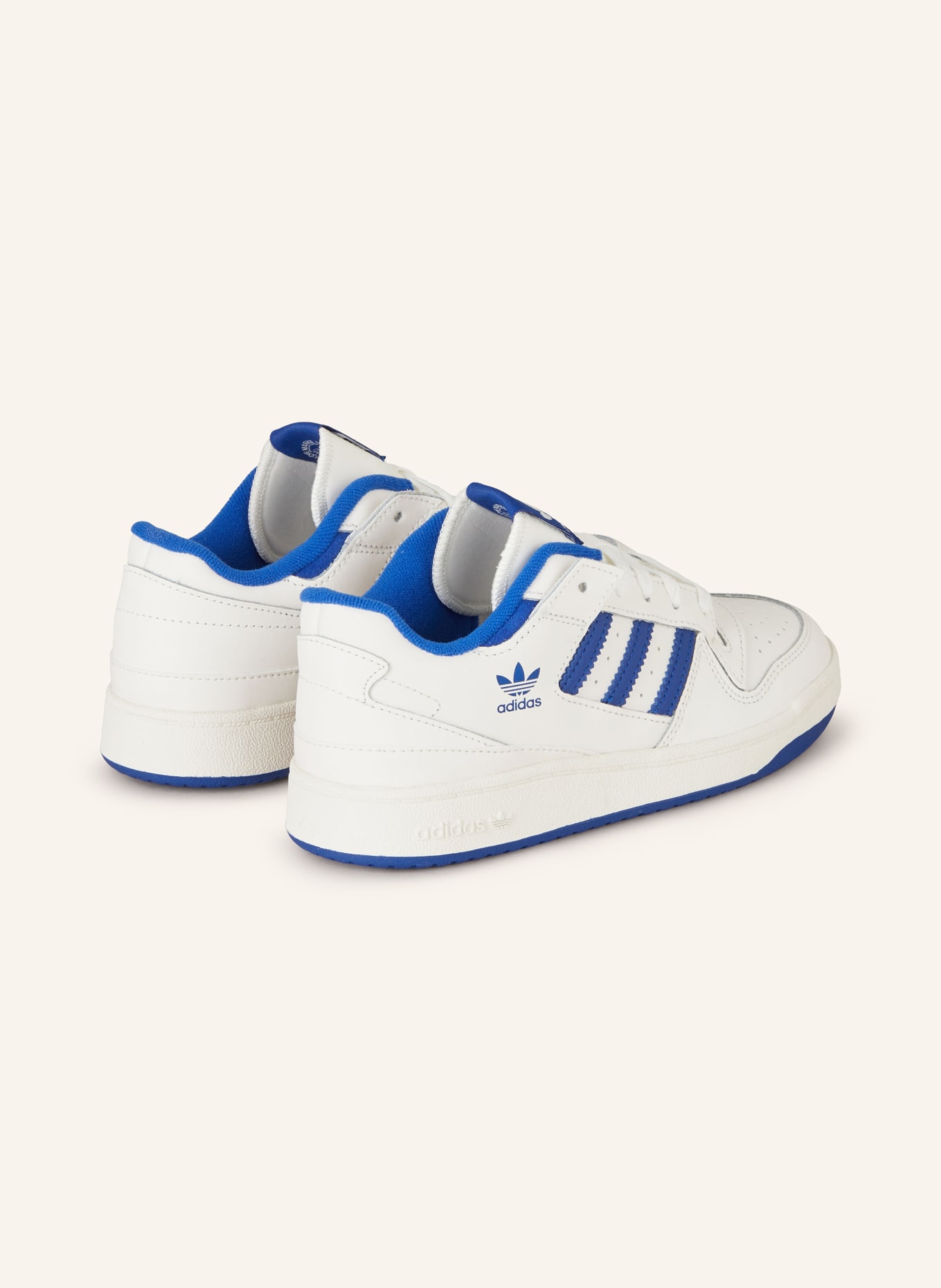 adidas Originals Sneaker FORUM LOW, Farbe: WEISS/ BLAU (Bild 2)