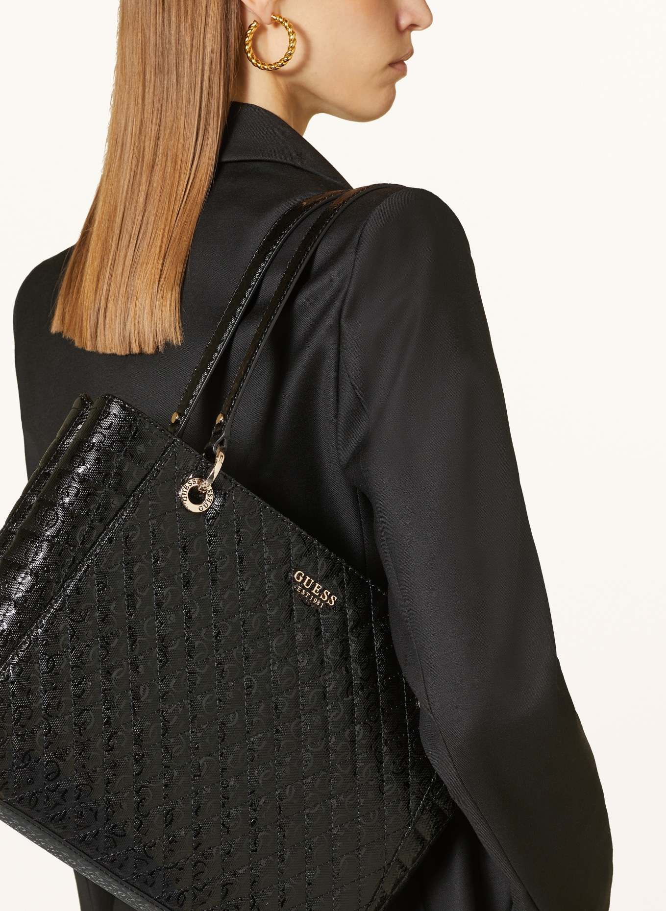 GUESS Shopper YARMILLA NOEL: SCHWARZ