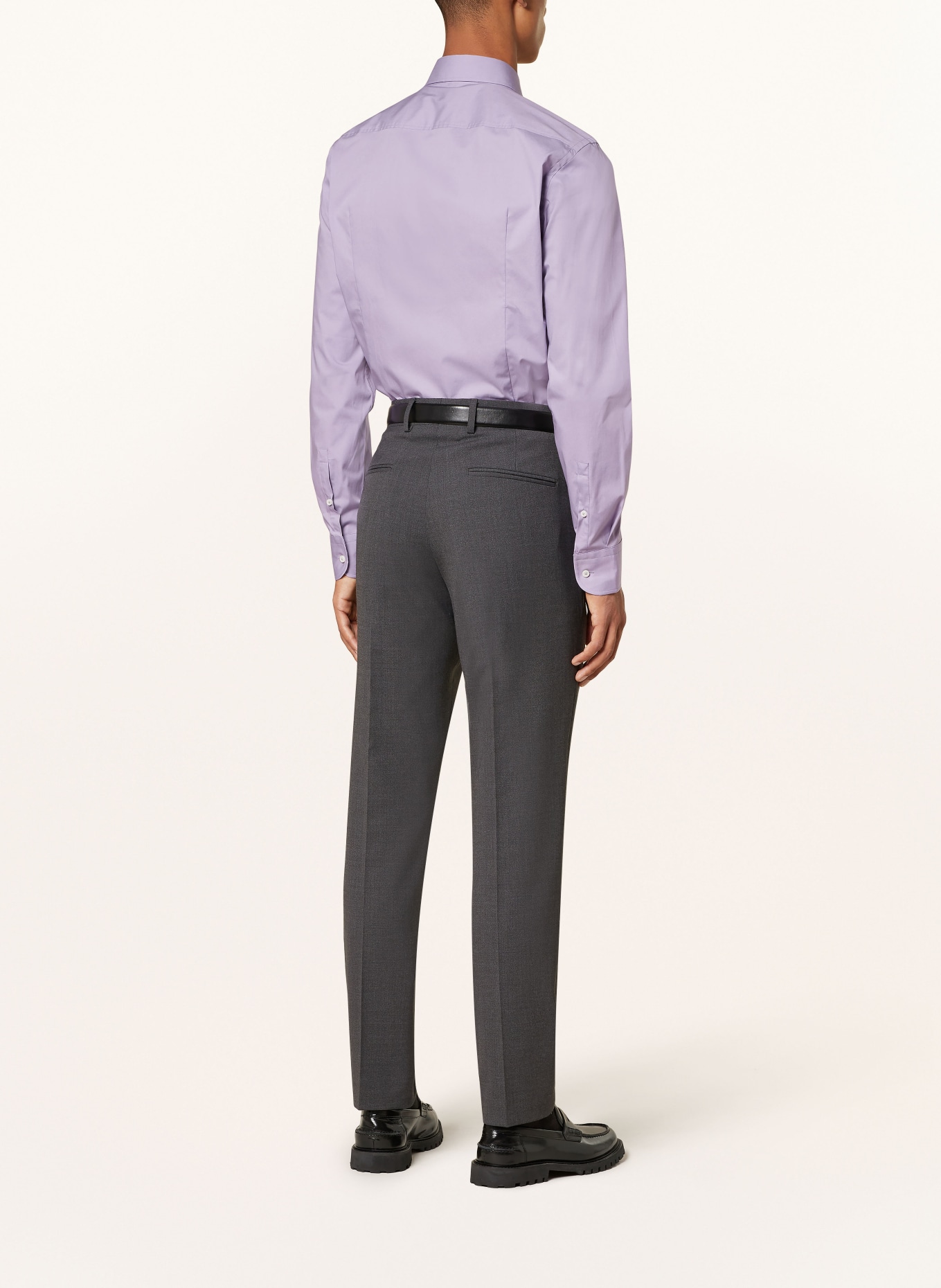 BOSS Shirt HANK slim fit, Color: LIGHT PURPLE (Image 3)